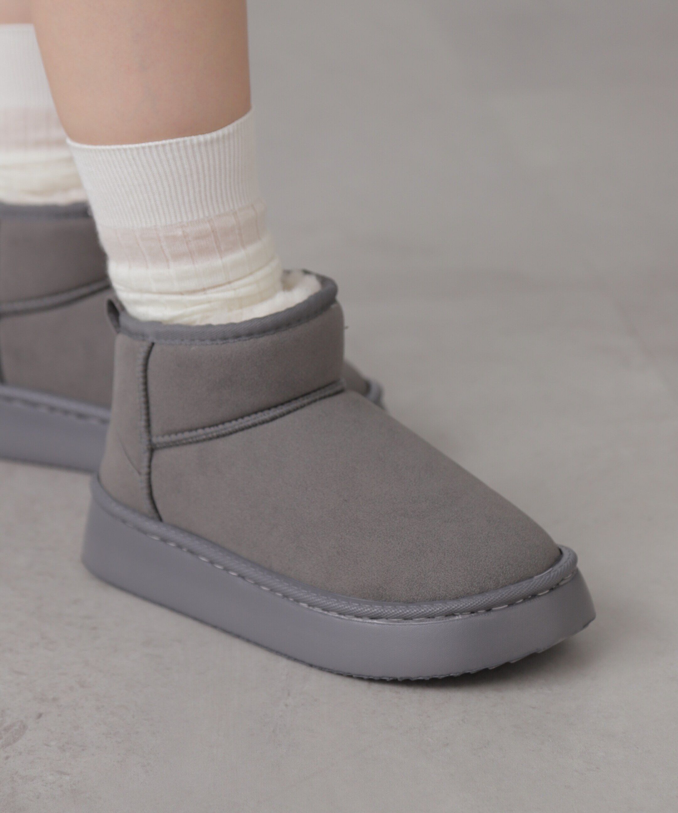  「ショートムートンブーツ」|その他|