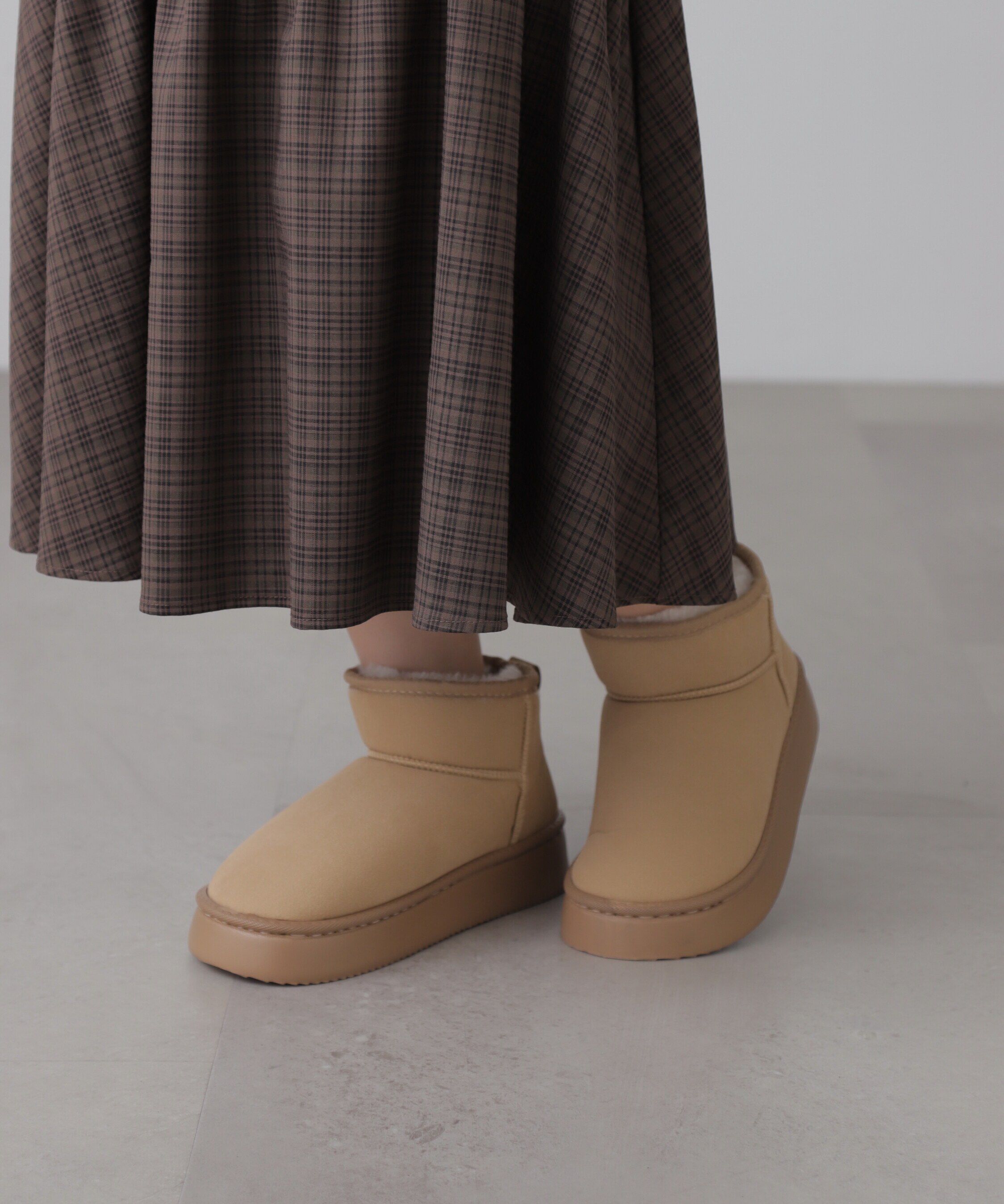  「ショートムートンブーツ」|その他|