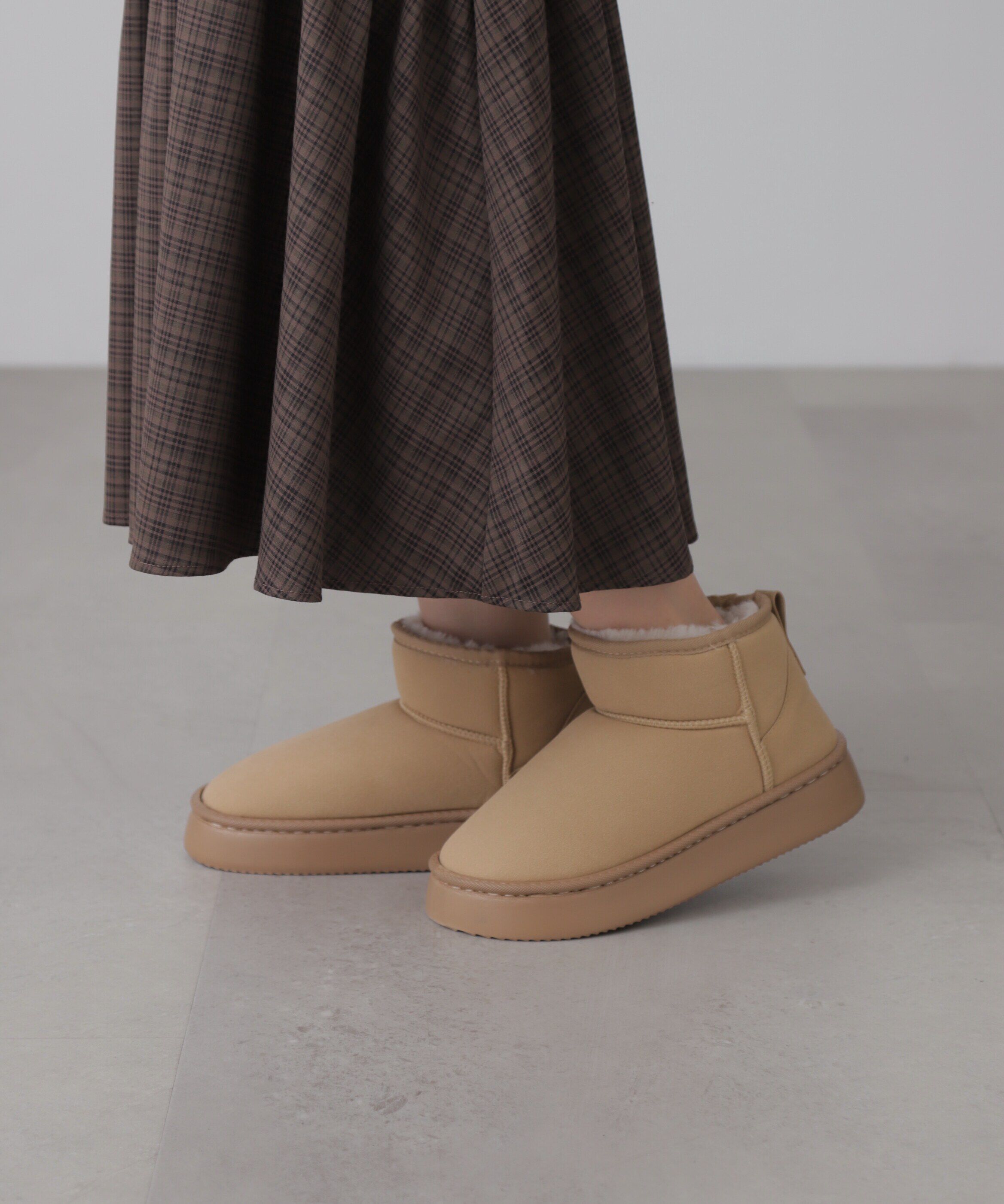  「ショートムートンブーツ」|その他|