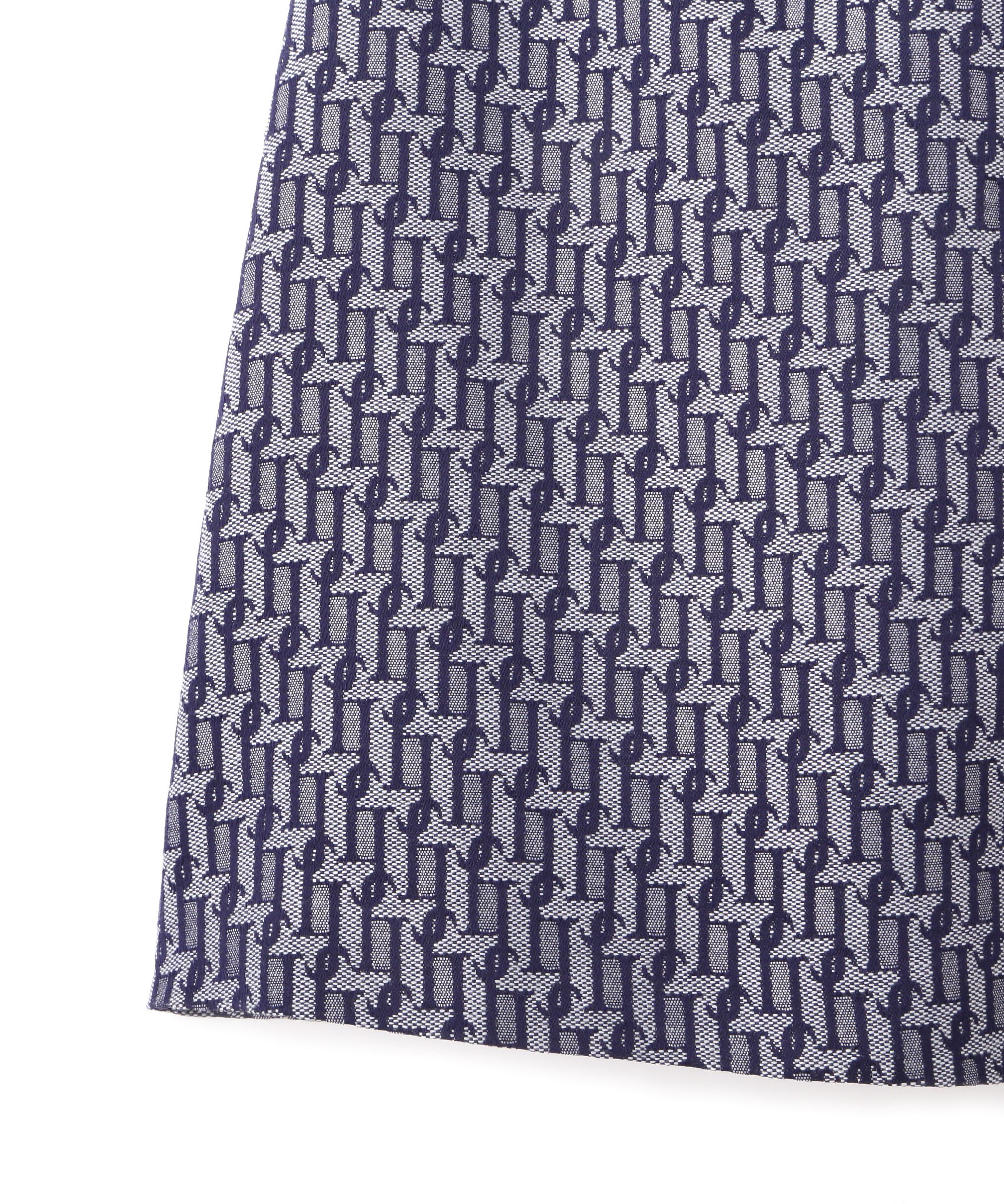  「モノグラムジャガードミニスカート」|スカート|