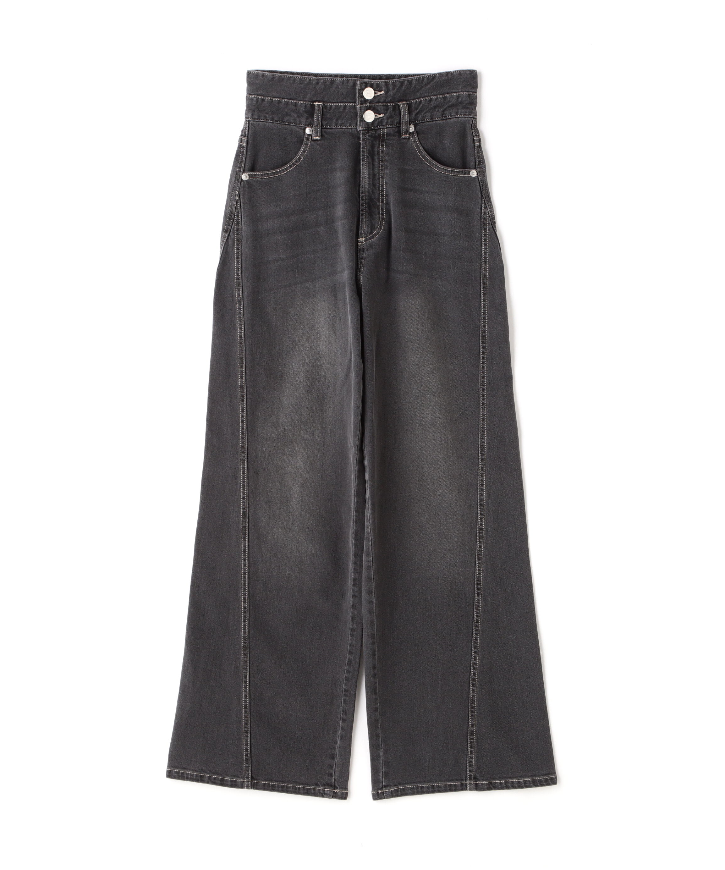  「ハイウエストストレートデニムパンツ」|その他|