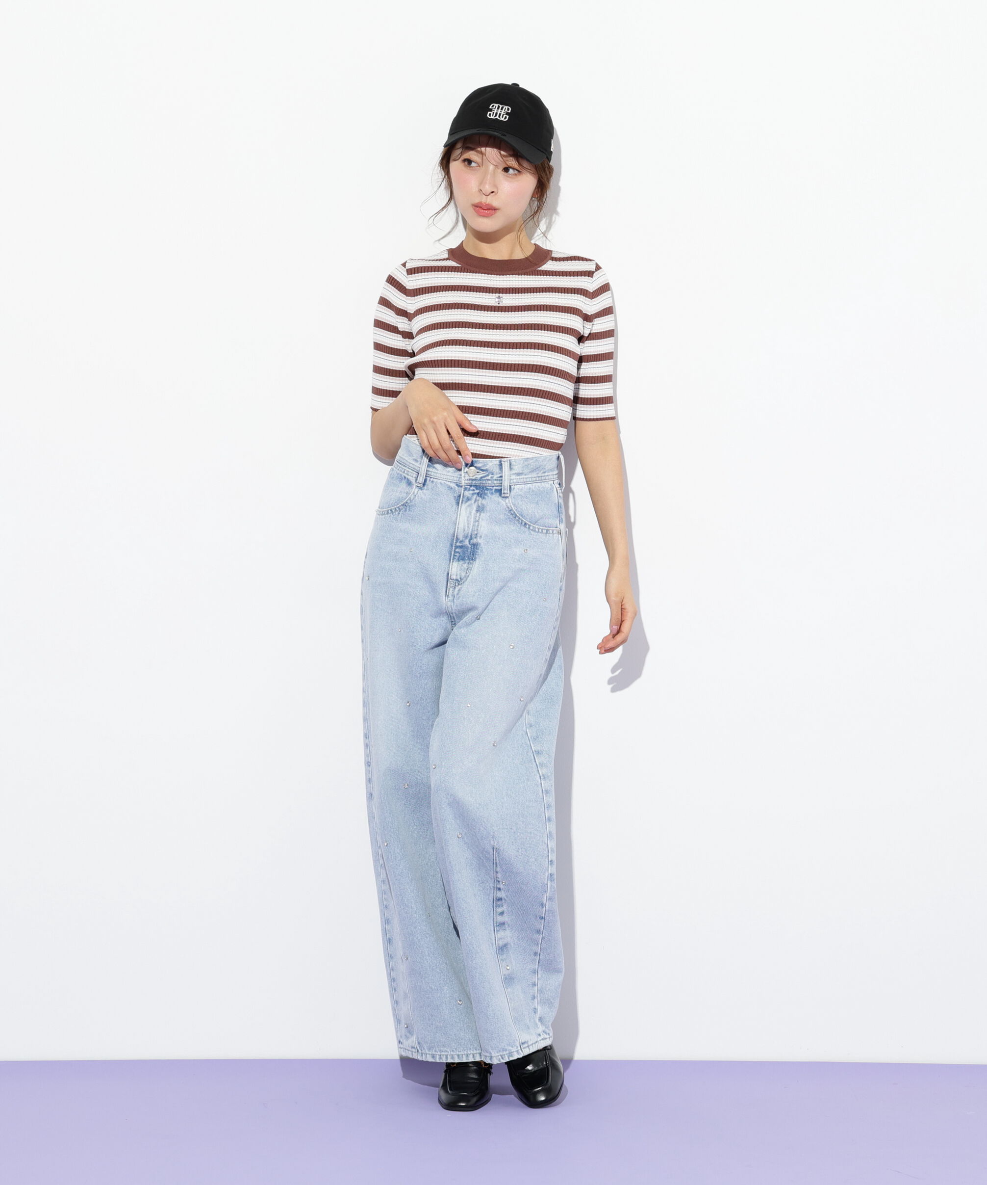  「マルチボーダーニット」|ニット・セーター|