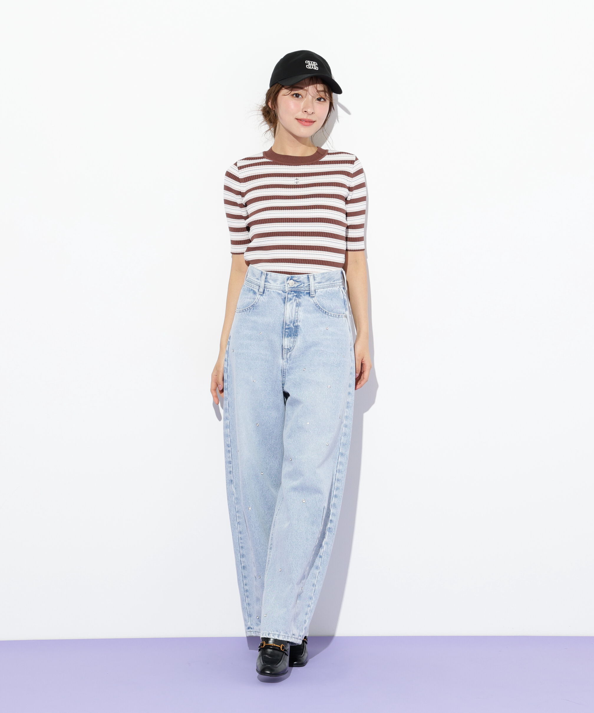  「マルチボーダーニット」|ニット・セーター|