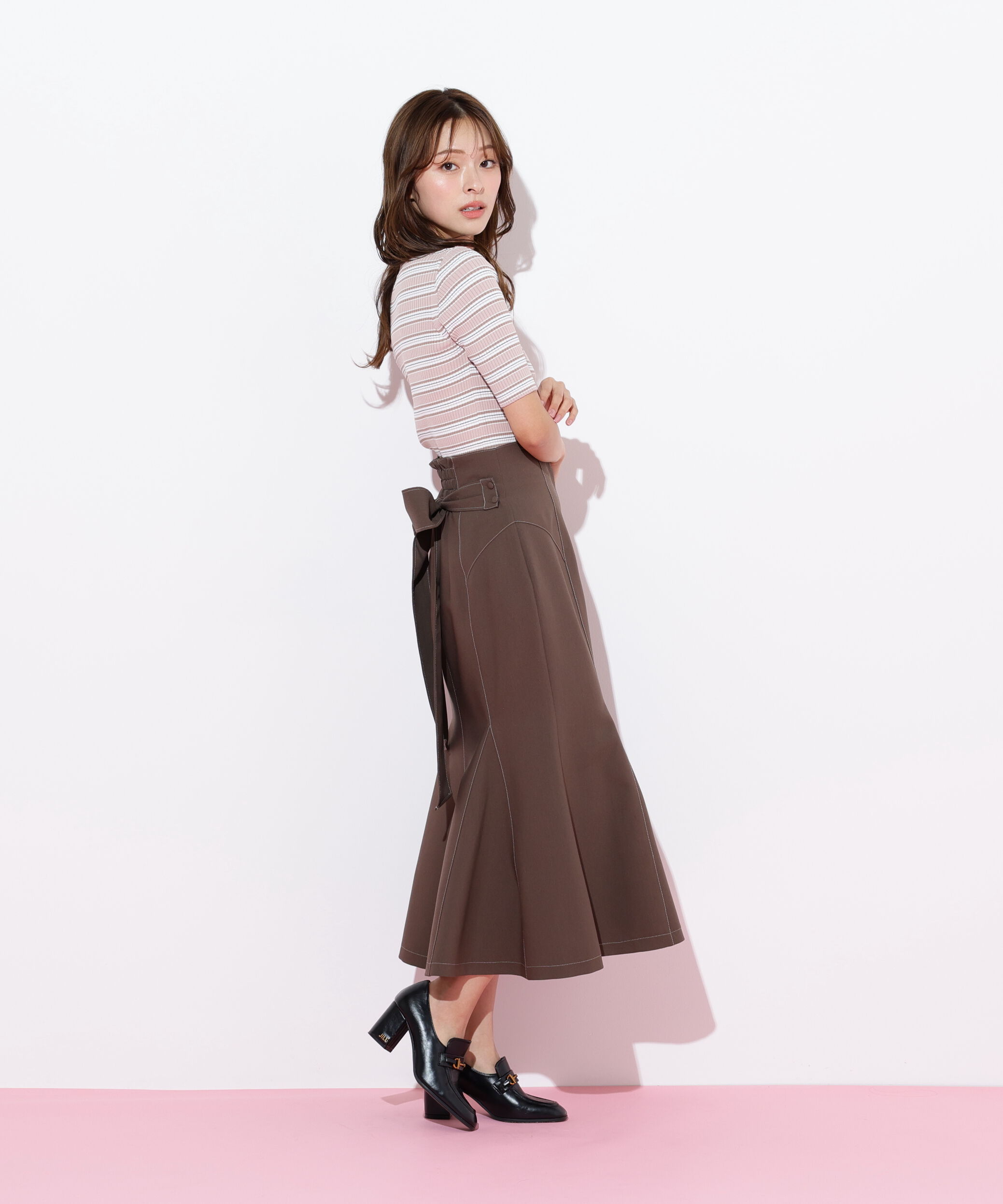  「マルチボーダーニット」|ニット・セーター|