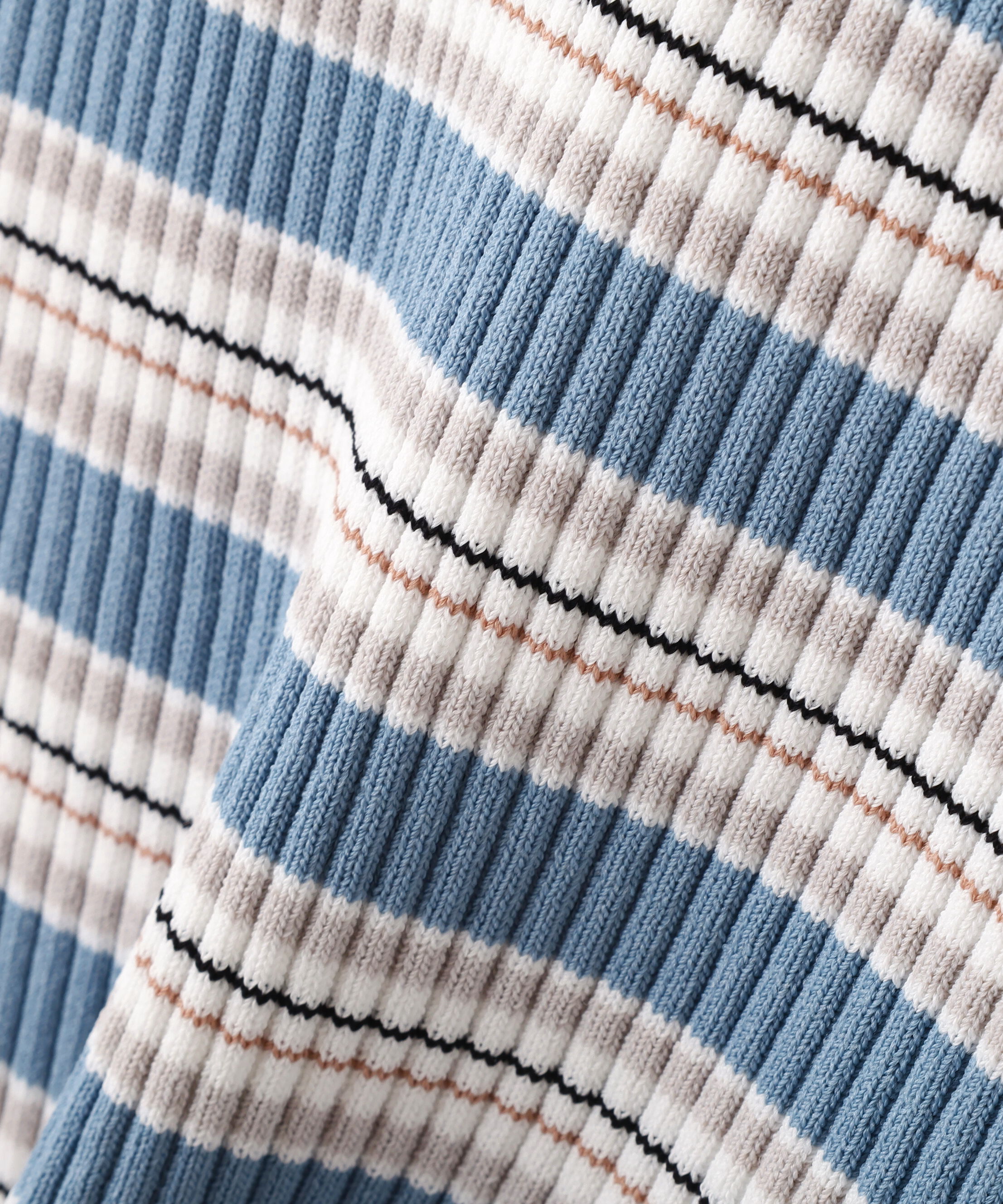  「マルチボーダーニット」|ニット・セーター|