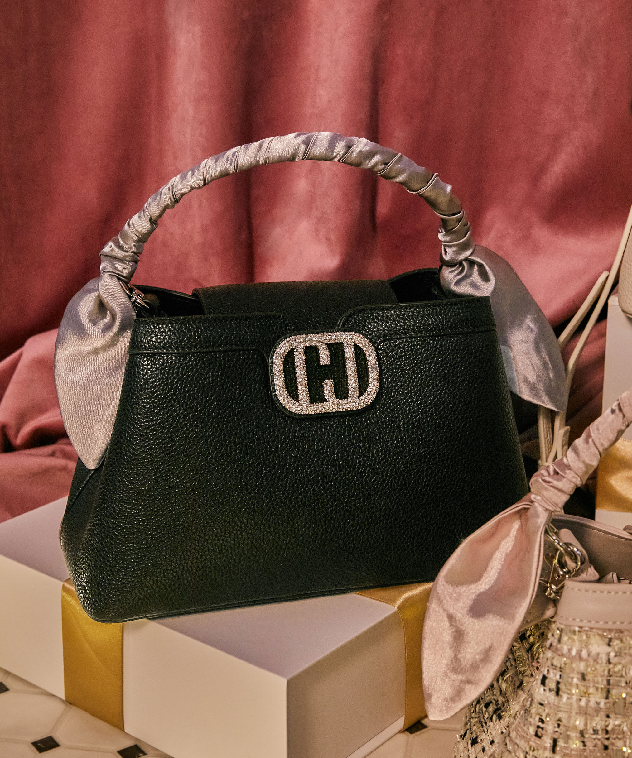  「Wink J ワンハンドルバッグ」|その他|ブラック