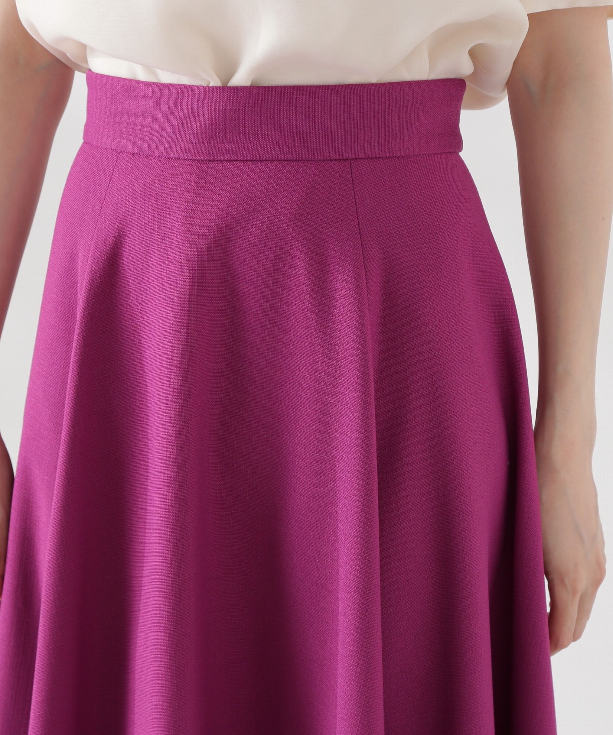 PROPORTION BODY DRESSING「カラーフレアスカート24AW」|スカート|