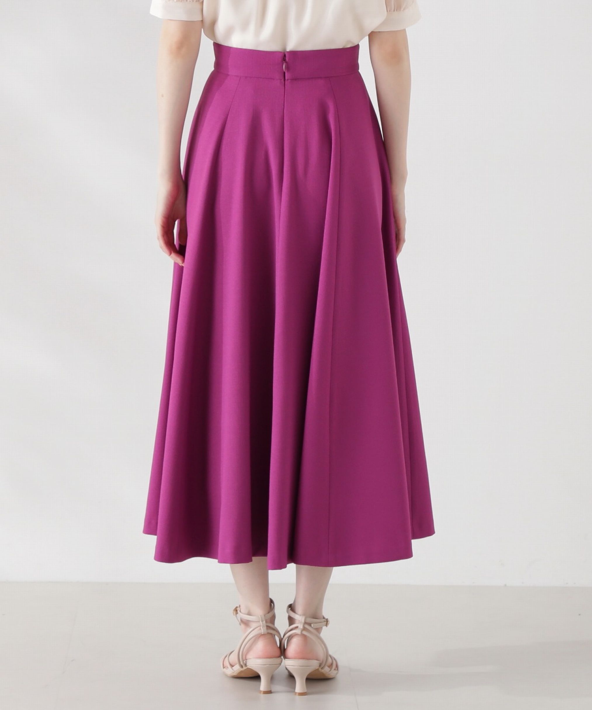 PROPORTION BODY DRESSING「カラーフレアスカート24AW」|スカート|