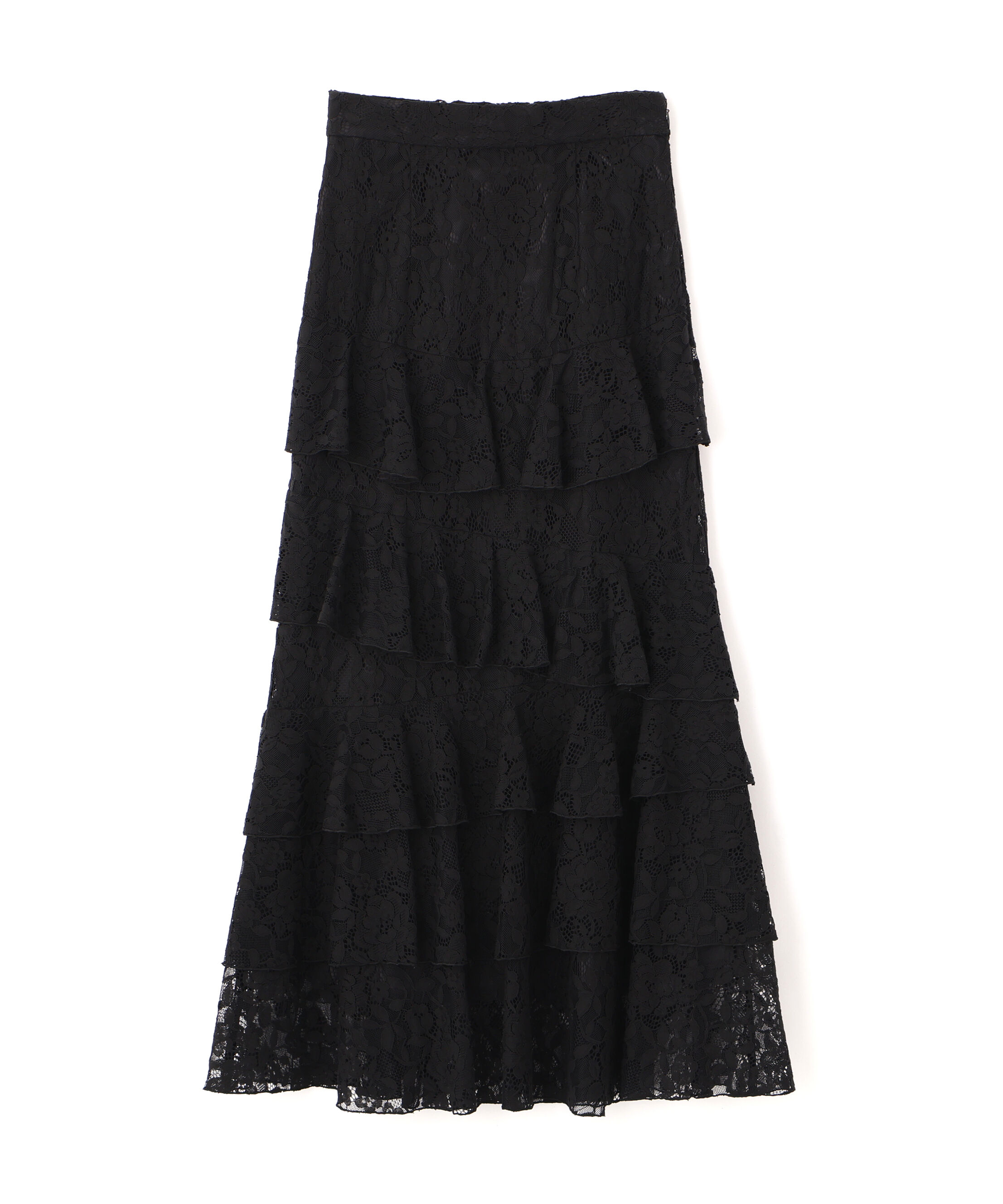 PROPORTION BODY DRESSING「ランダムティアードレーススカート」|スカート|