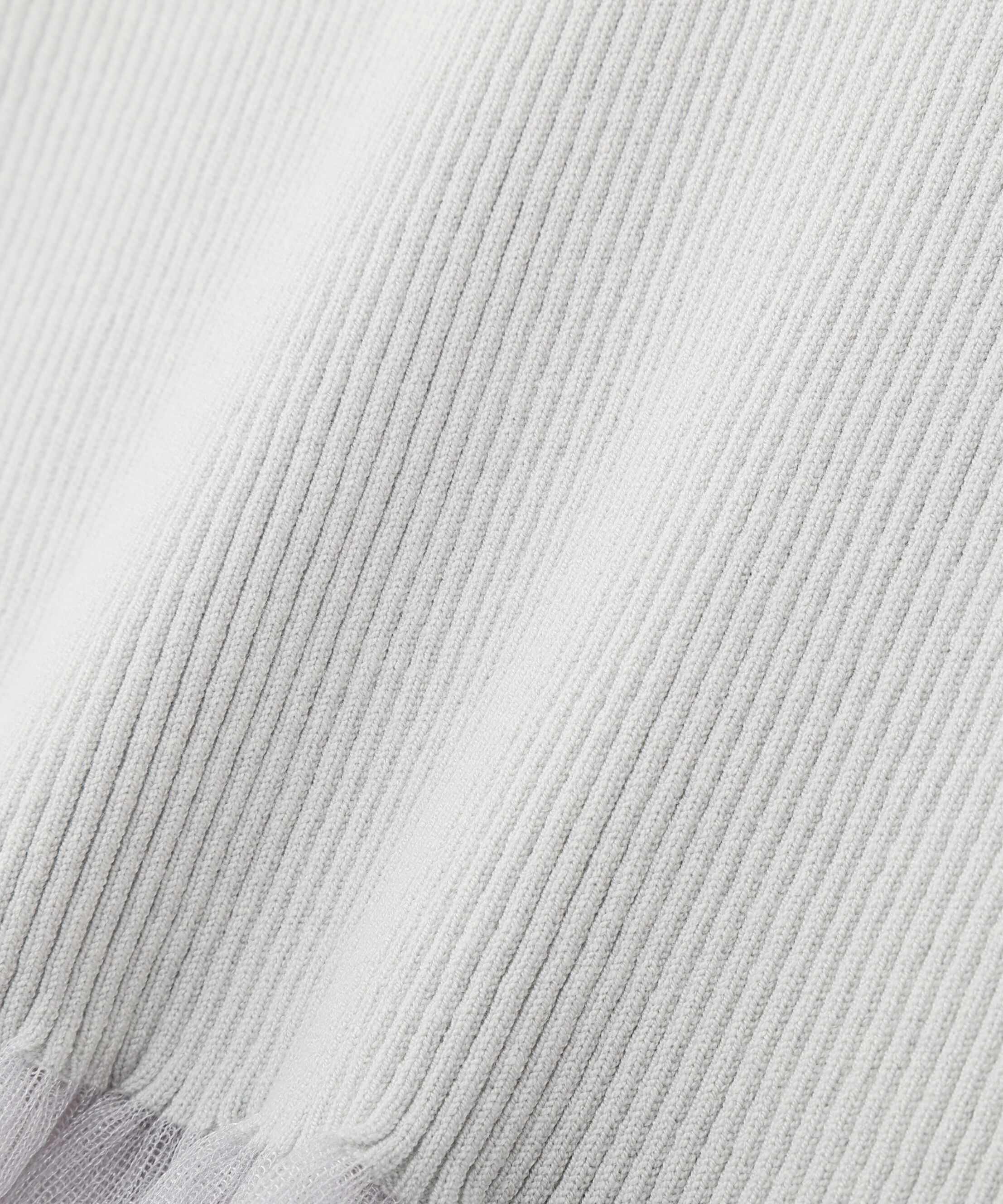 PROPORTION BODY DRESSING「部分シアーフレアスリーブニットトップス　26SS」|ニット・セーター|