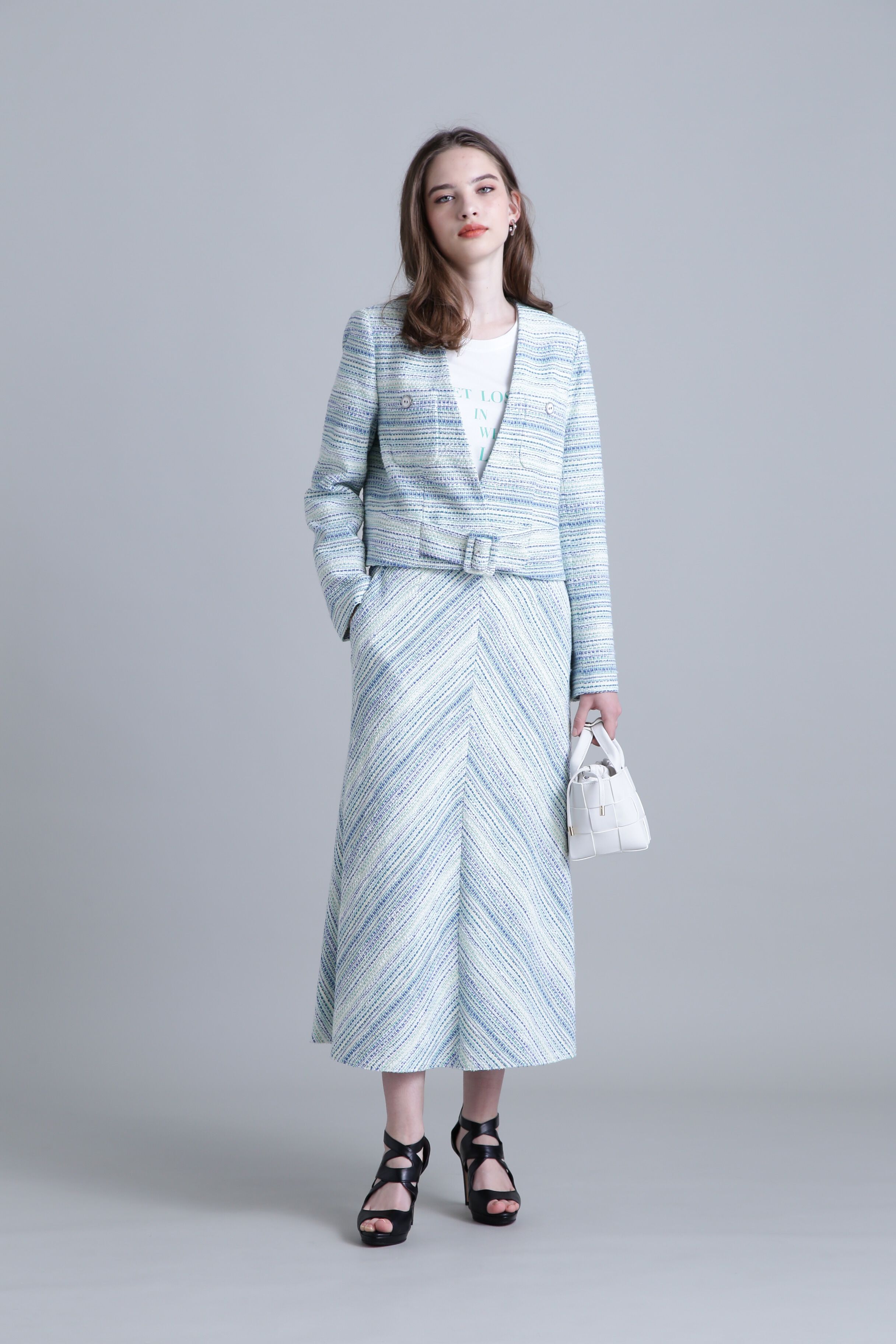  「◆ツイードフレアスカート」|スカート|