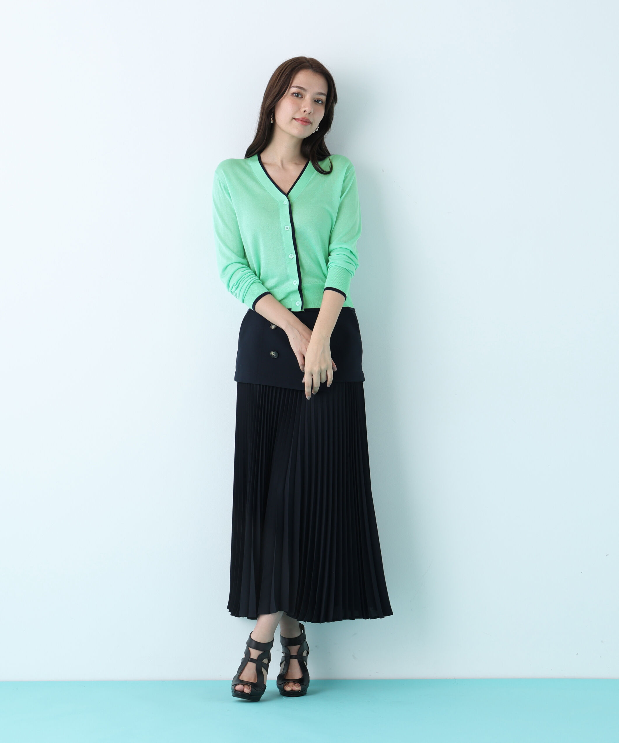  「Ｖネックパレットニットカーディガン」|その他|