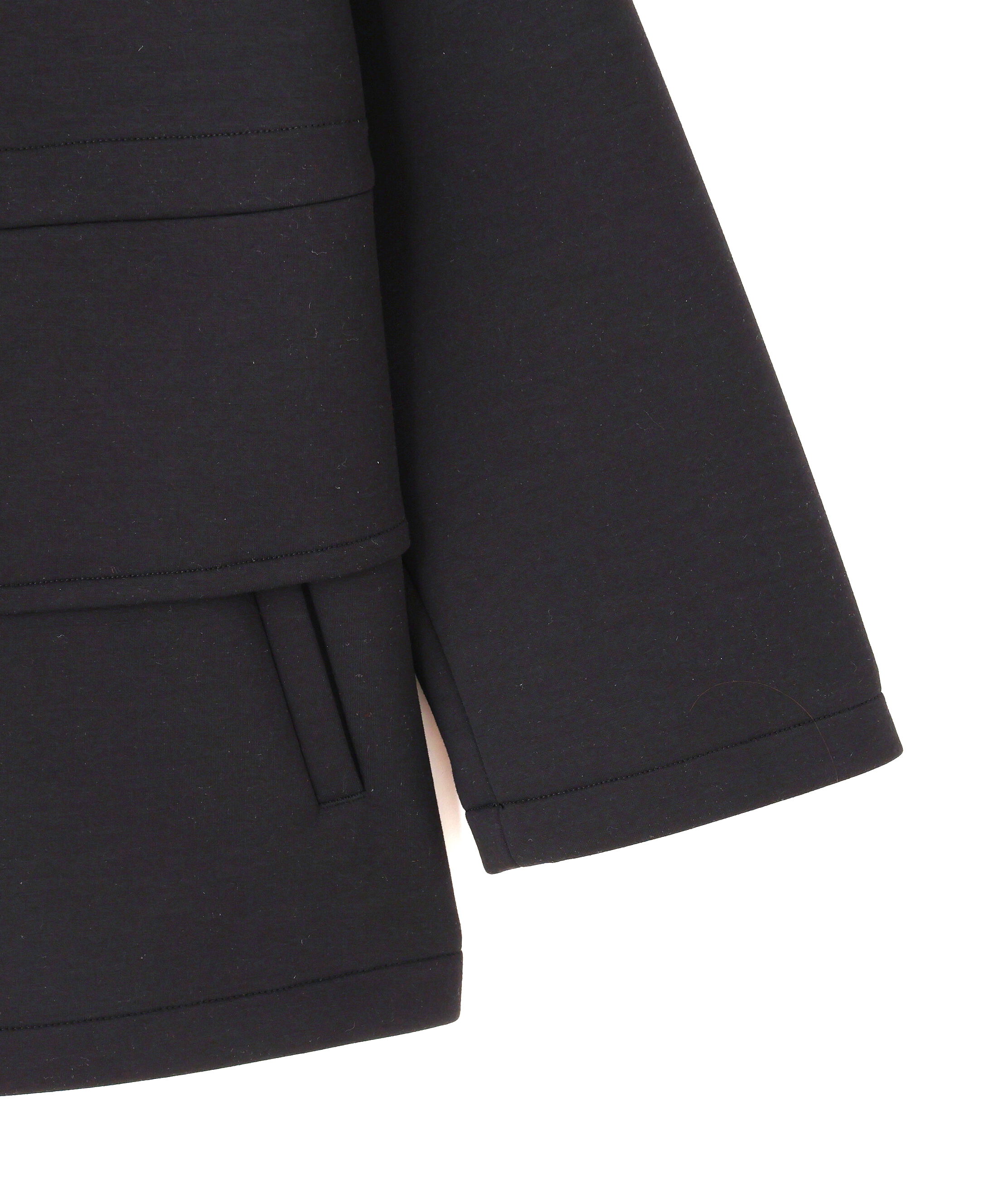  「ウエストフレアダンボールフーディー」|ブルゾン・スタジャン|