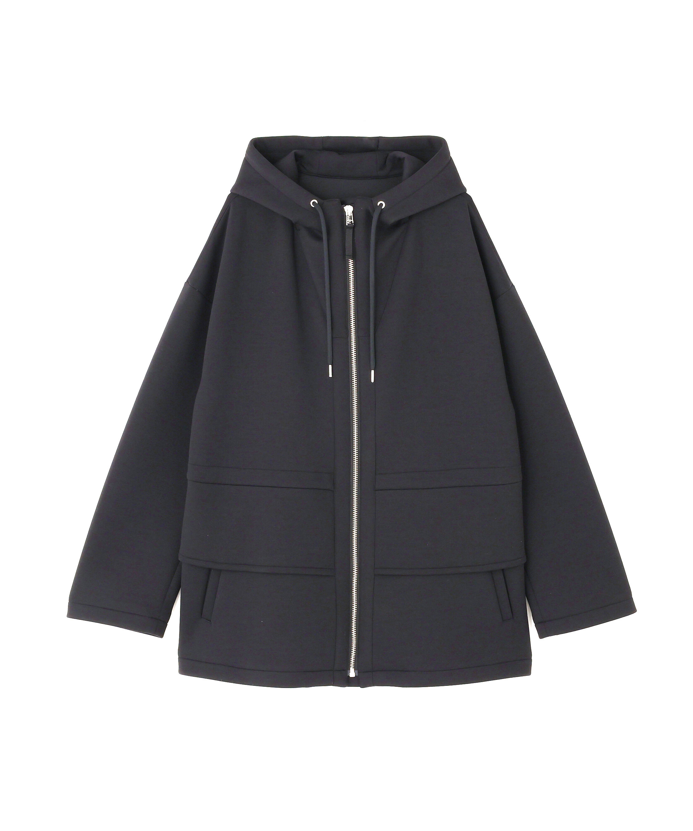  「ウエストフレアダンボールフーディー」|ブルゾン・スタジャン|