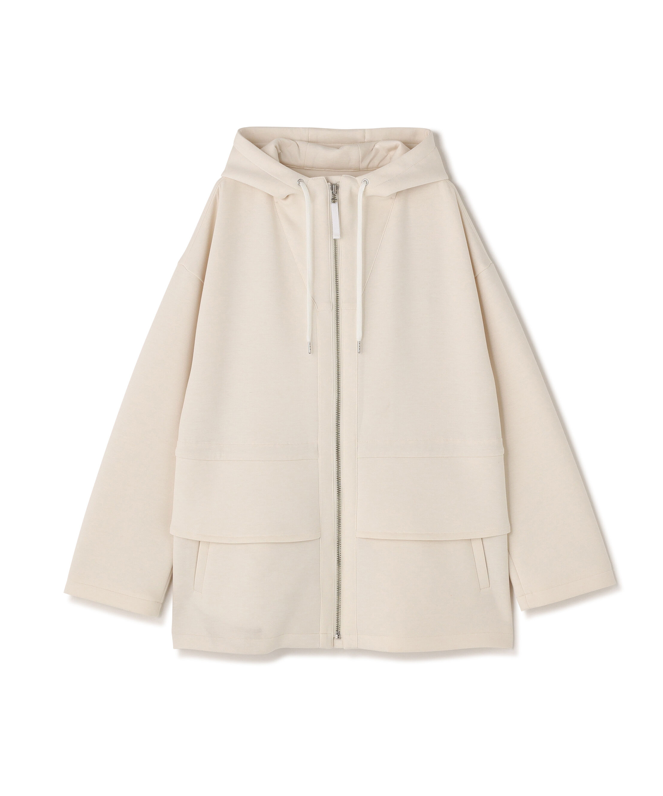  「ウエストフレアダンボールフーディー」|ブルゾン・スタジャン|