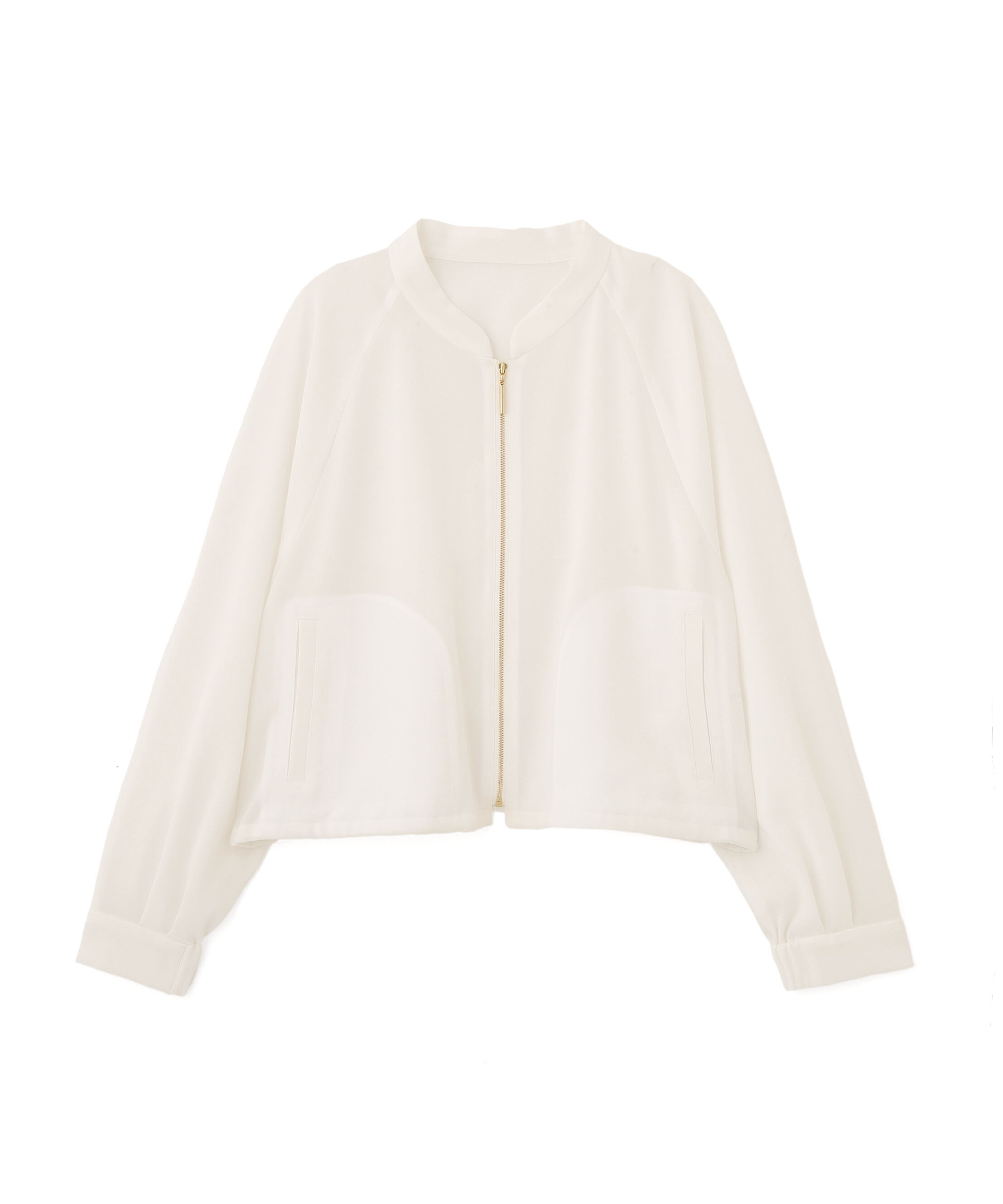  「シアーカラミショートブルゾン」|ブルゾン・スタジャン|