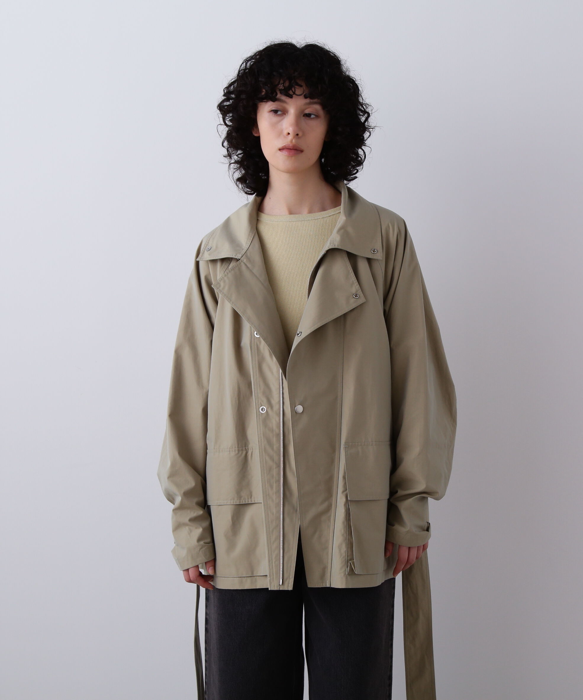 YLEVE 「YLEVE / 100/2 CHAMBRAY WEATHER COAT」|その他|カーキ