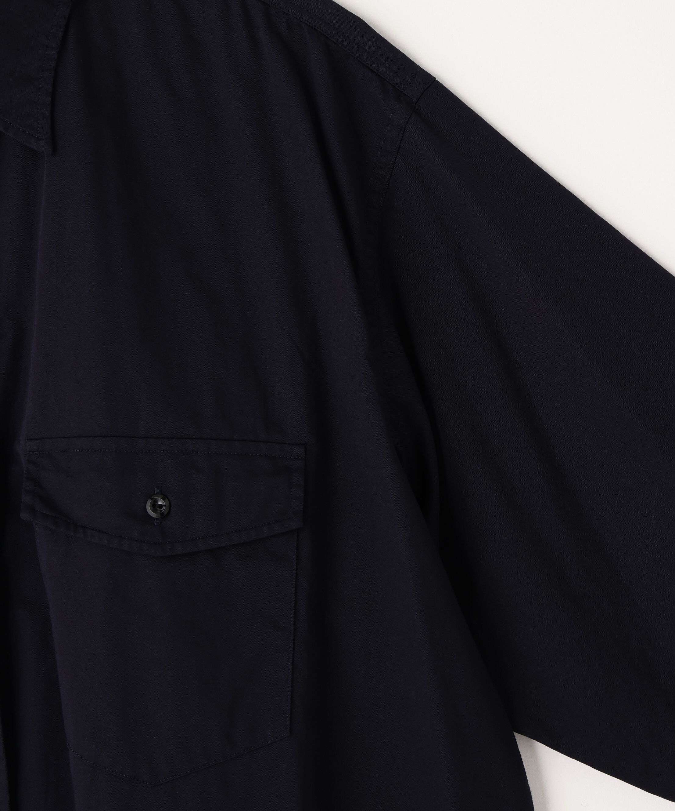 YLEVE 「Ｙ / ORGANIC COTTON HIGH DENSITY SATIN SHIRT」|シャツ・ブラウス|