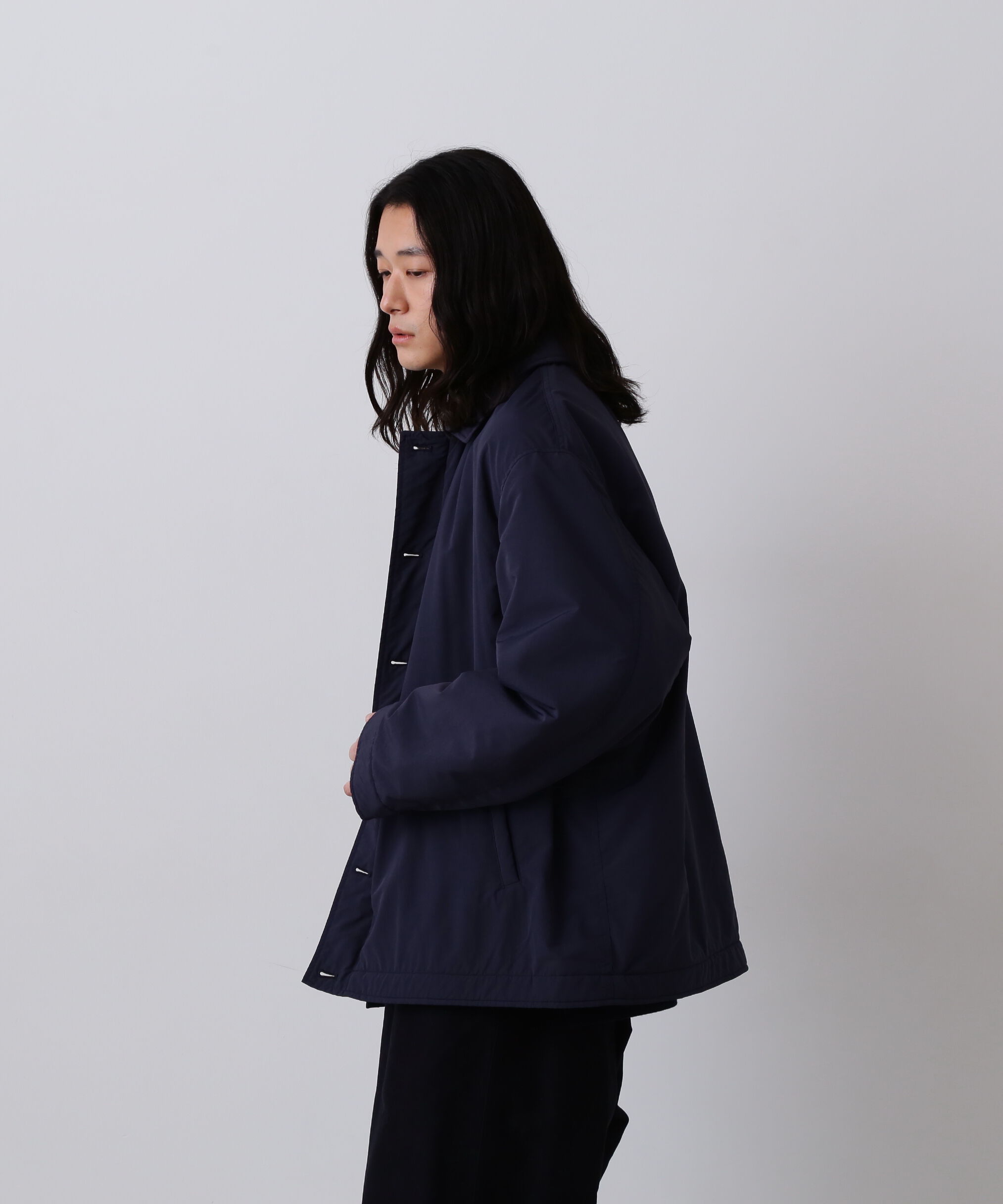YLEVE 「Ｙ / RECYCLE NYLON MIX TAFFETA / RECYCLE POLYESTER FLEECE COAT」|その他|