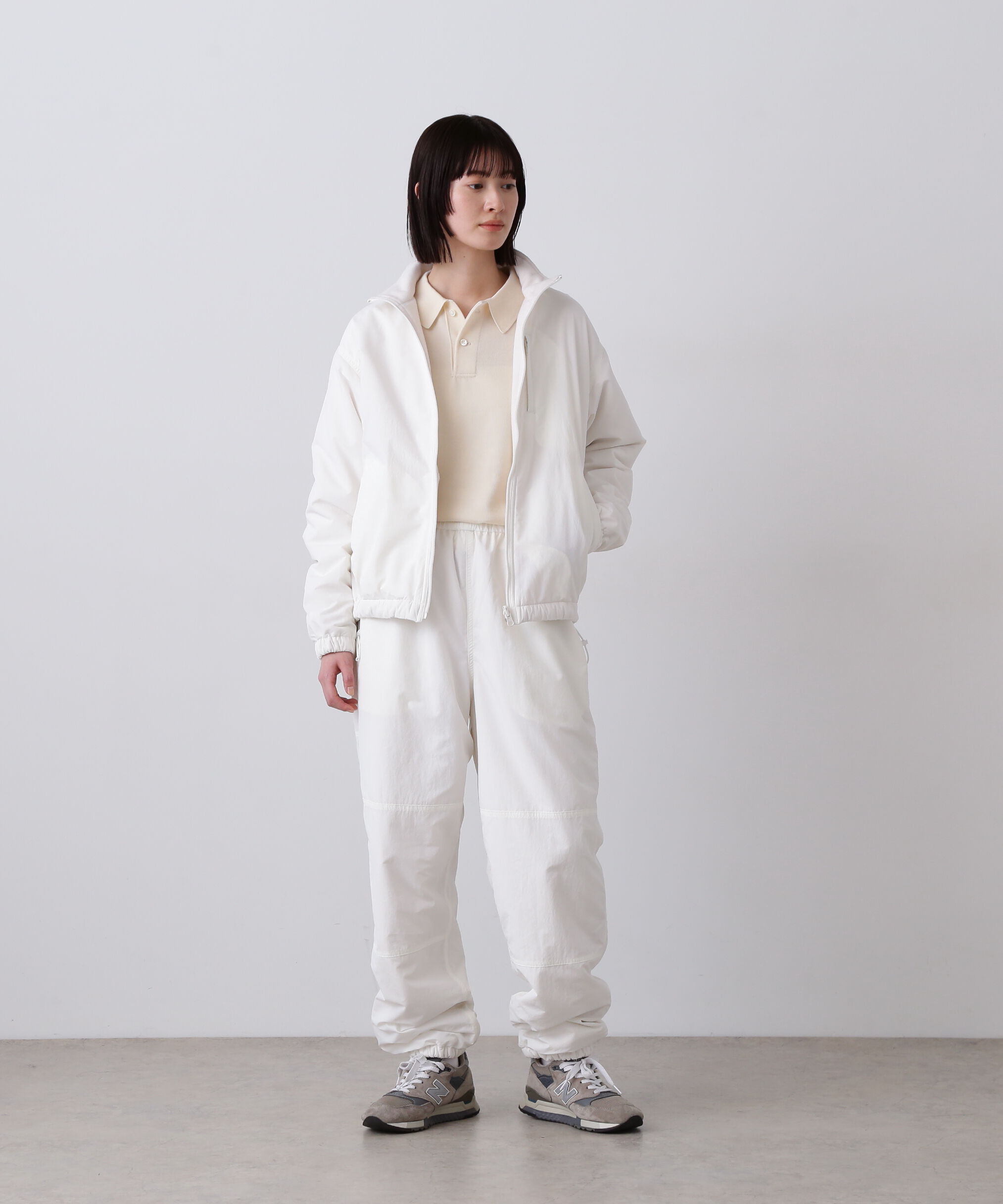 YLEVE 「Ｙ / RECYCLE NYLON MIX TAFFETA / RECYCLE POLYESTER FLEECE REVERSIBLE BZ」|ブルゾン・スタジャン|