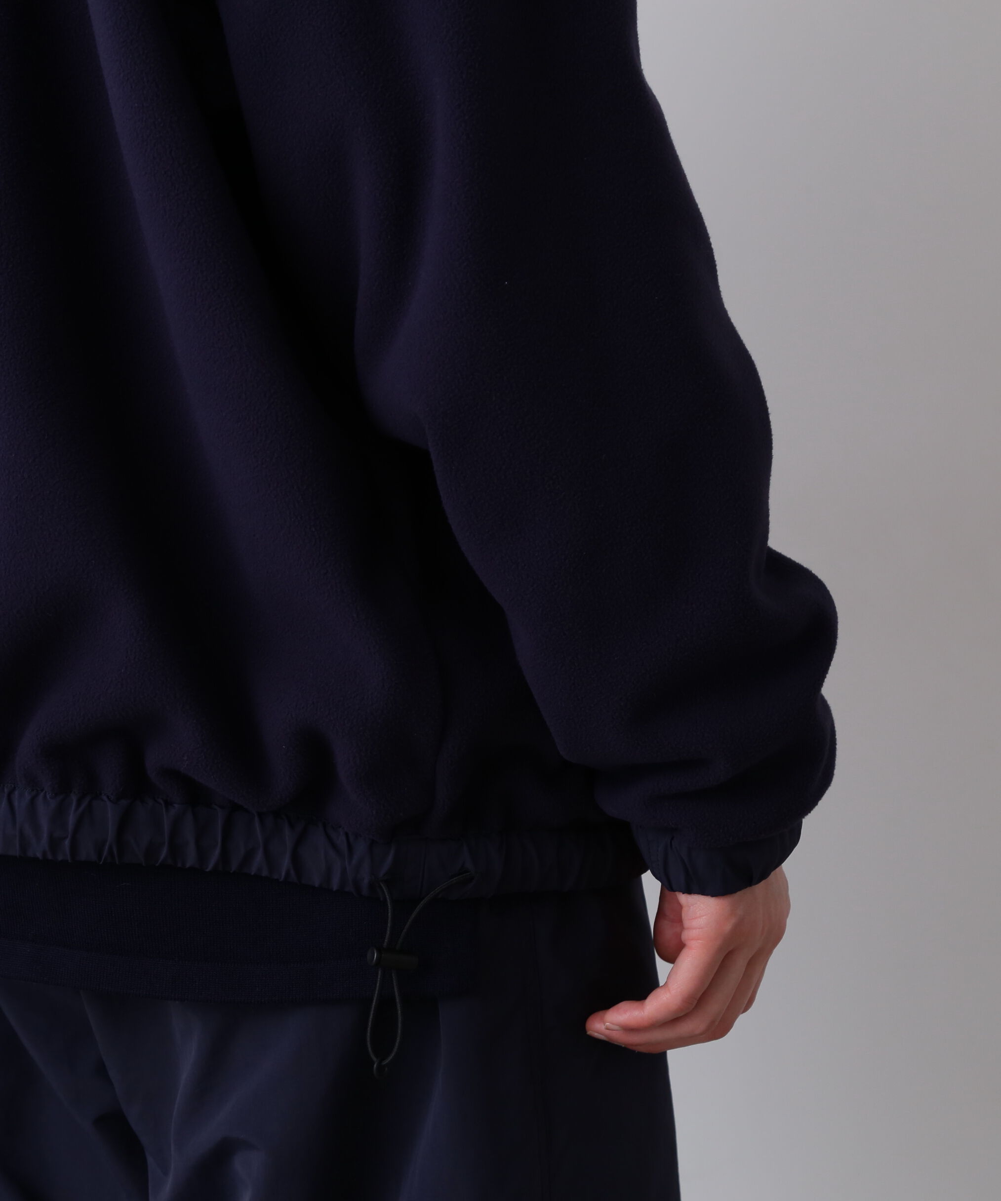YLEVE 「Ｙ / RECYCLE NYLON MIX TAFFETA / RECYCLE POLYESTER FLEECE REVERSIBLE BZ」|ブルゾン・スタジャン|