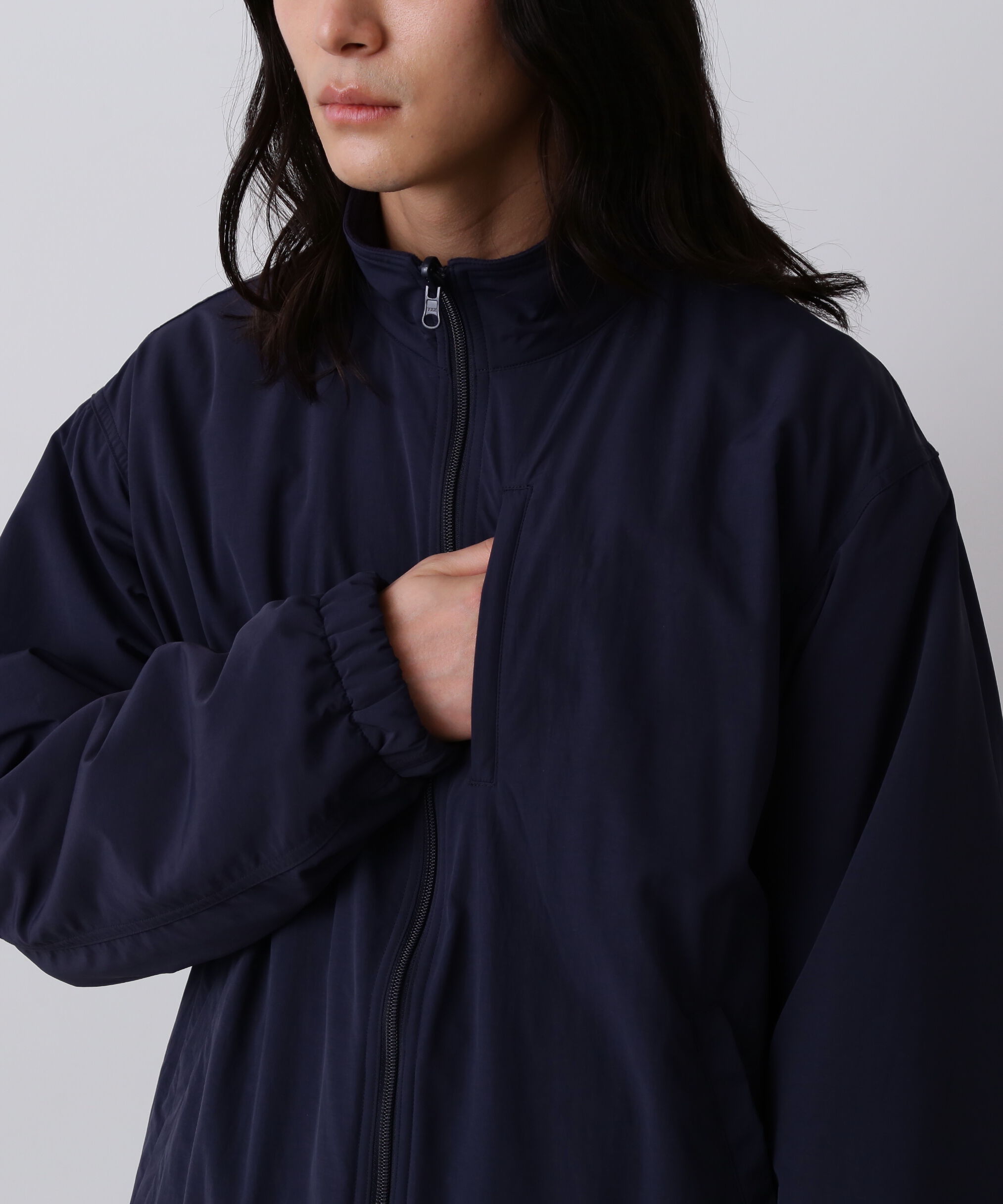 YLEVE 「Ｙ / RECYCLE NYLON MIX TAFFETA / RECYCLE POLYESTER FLEECE REVERSIBLE BZ」|ブルゾン・スタジャン|