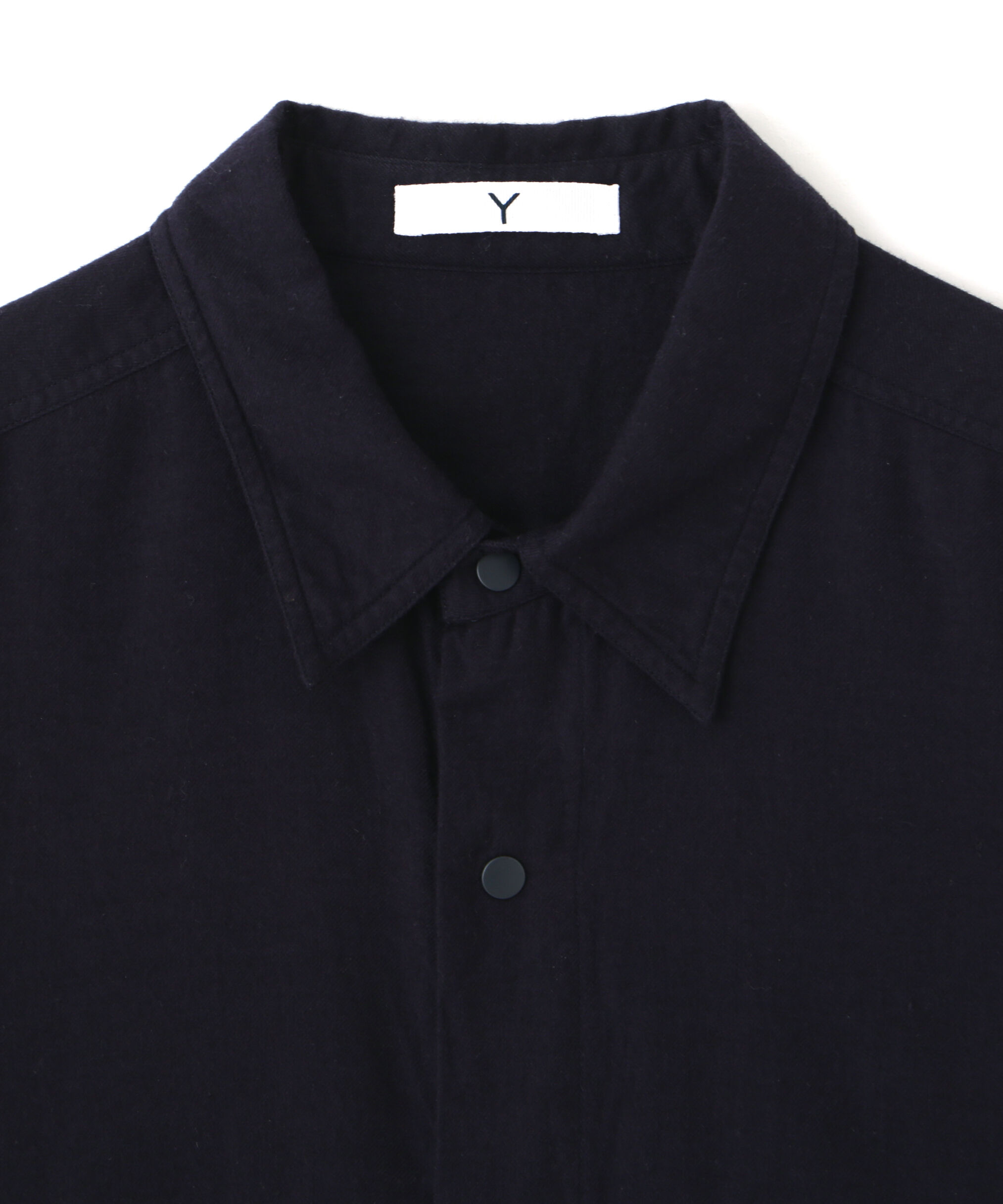 YLEVE 「Ｙ /  BRUSHED ORGANIC COTTON TENCEL SNAP SHIRT」|シャツ・ブラウス|