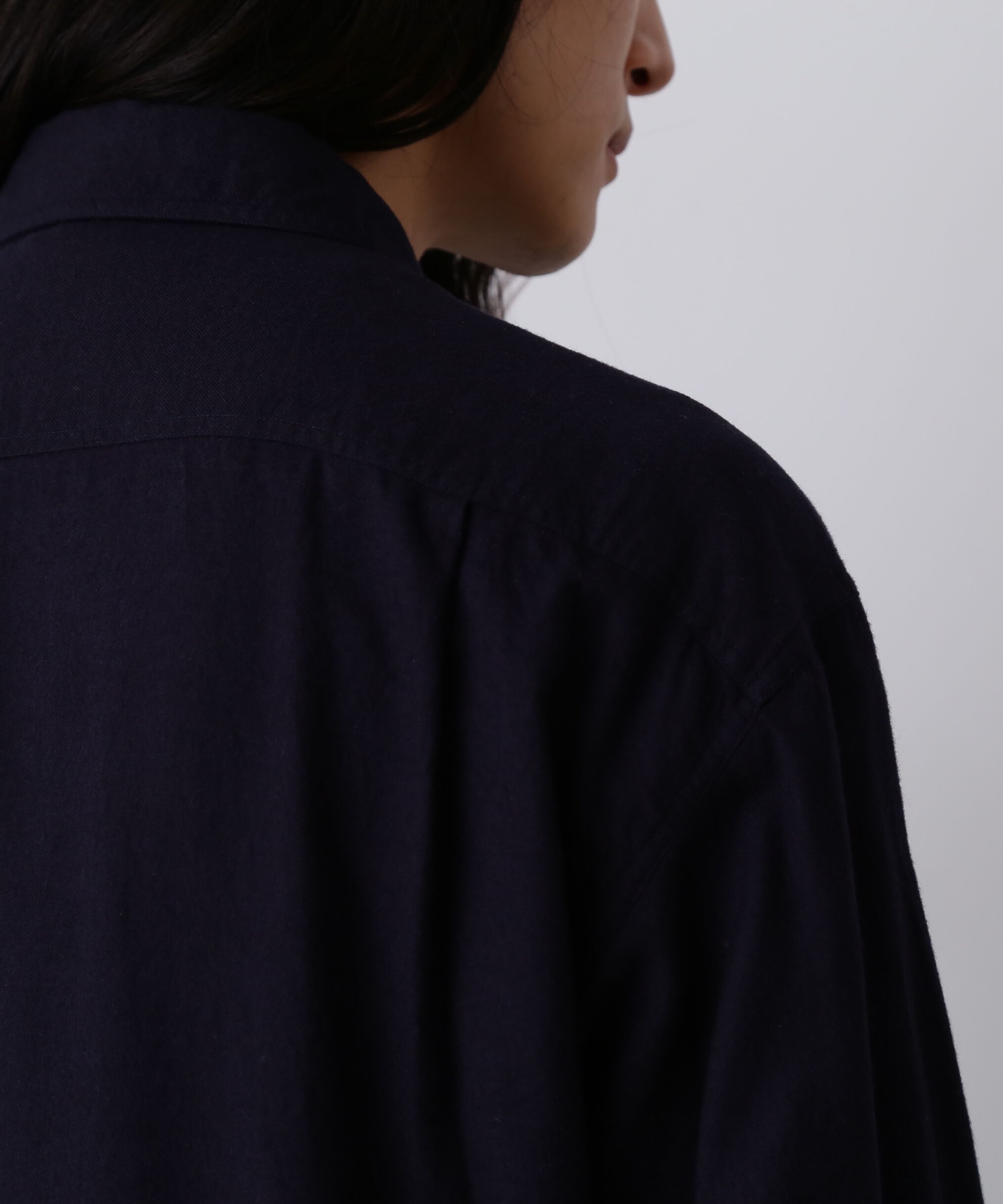 YLEVE 「Ｙ /  BRUSHED ORGANIC COTTON TENCEL SNAP SHIRT」|シャツ・ブラウス|