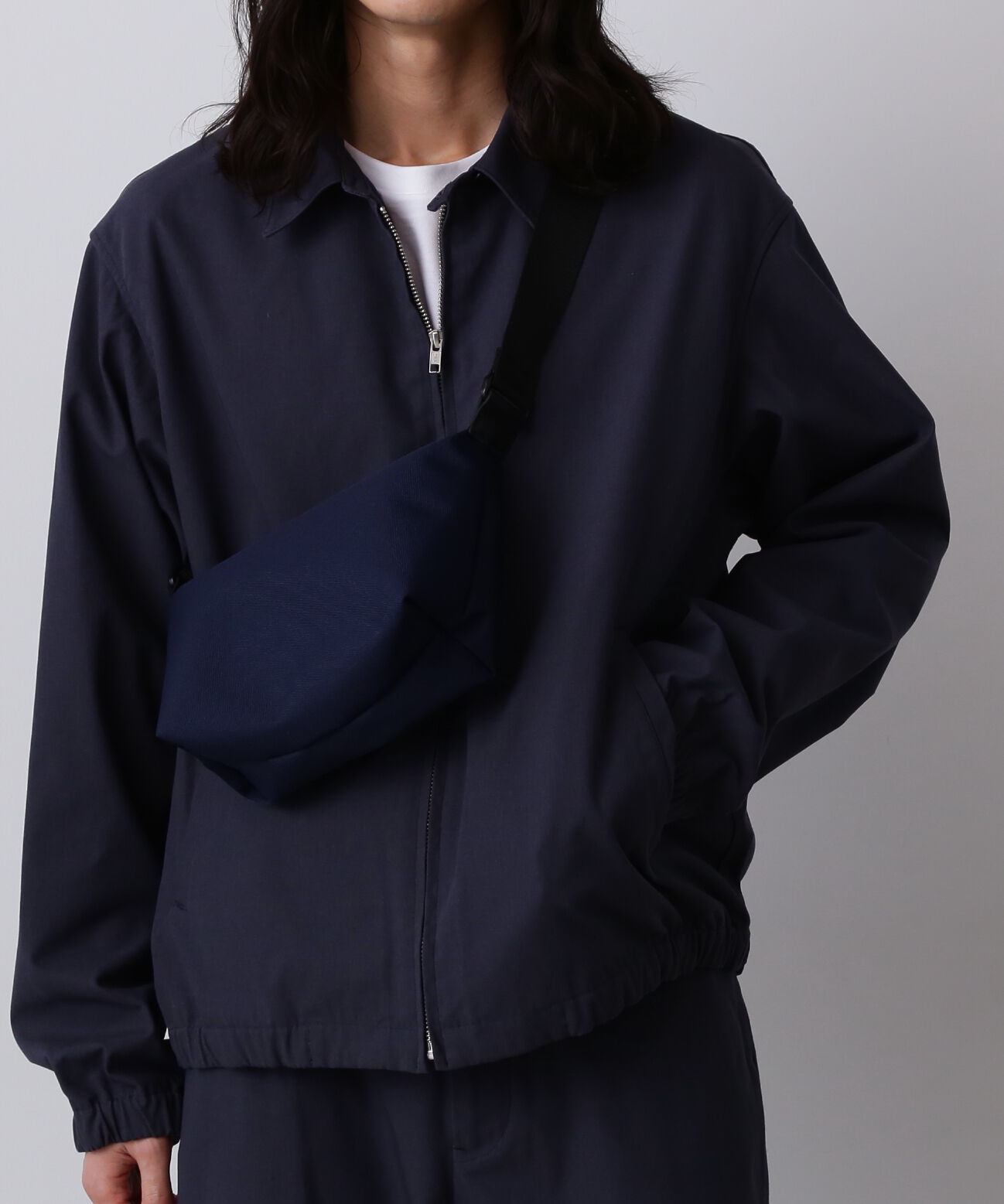 YLEVE 「Ｙ / CORDURA ECOMADE CANVAS SHOULDER BAG S」|その他|ネイビー