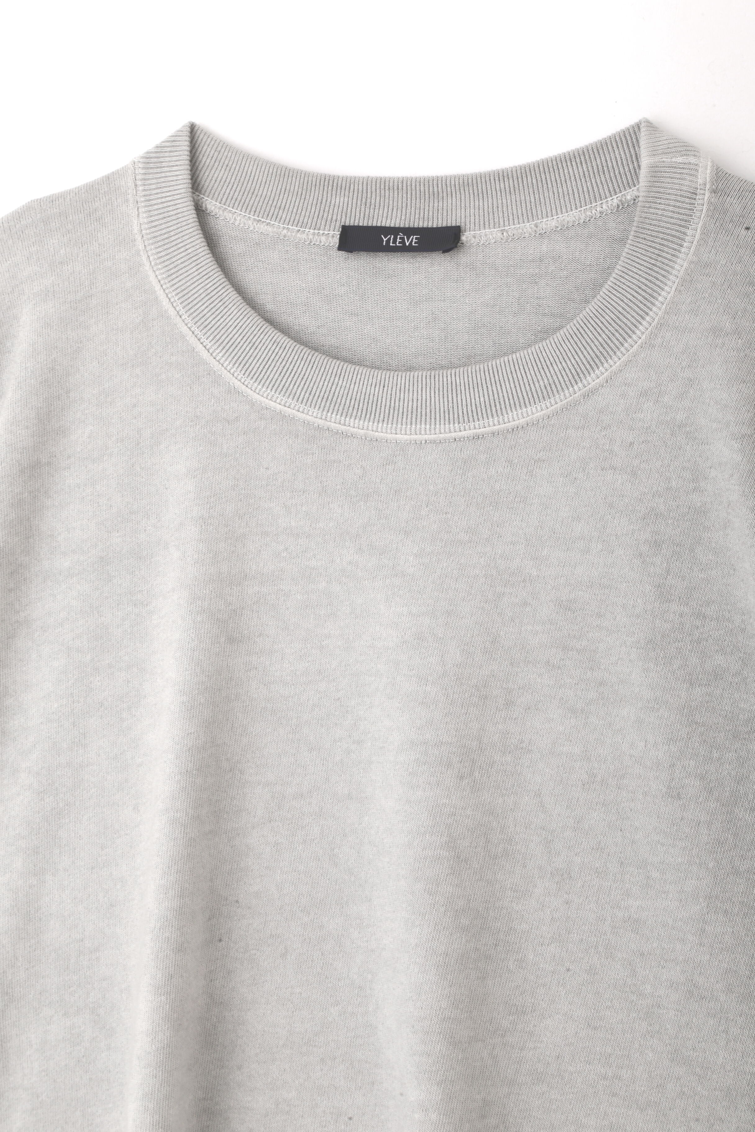 YLEVE 「YLEVE / OPEN END COTTON PIGMENT DYE PULL OVER」|Tシャツ・カットソー|