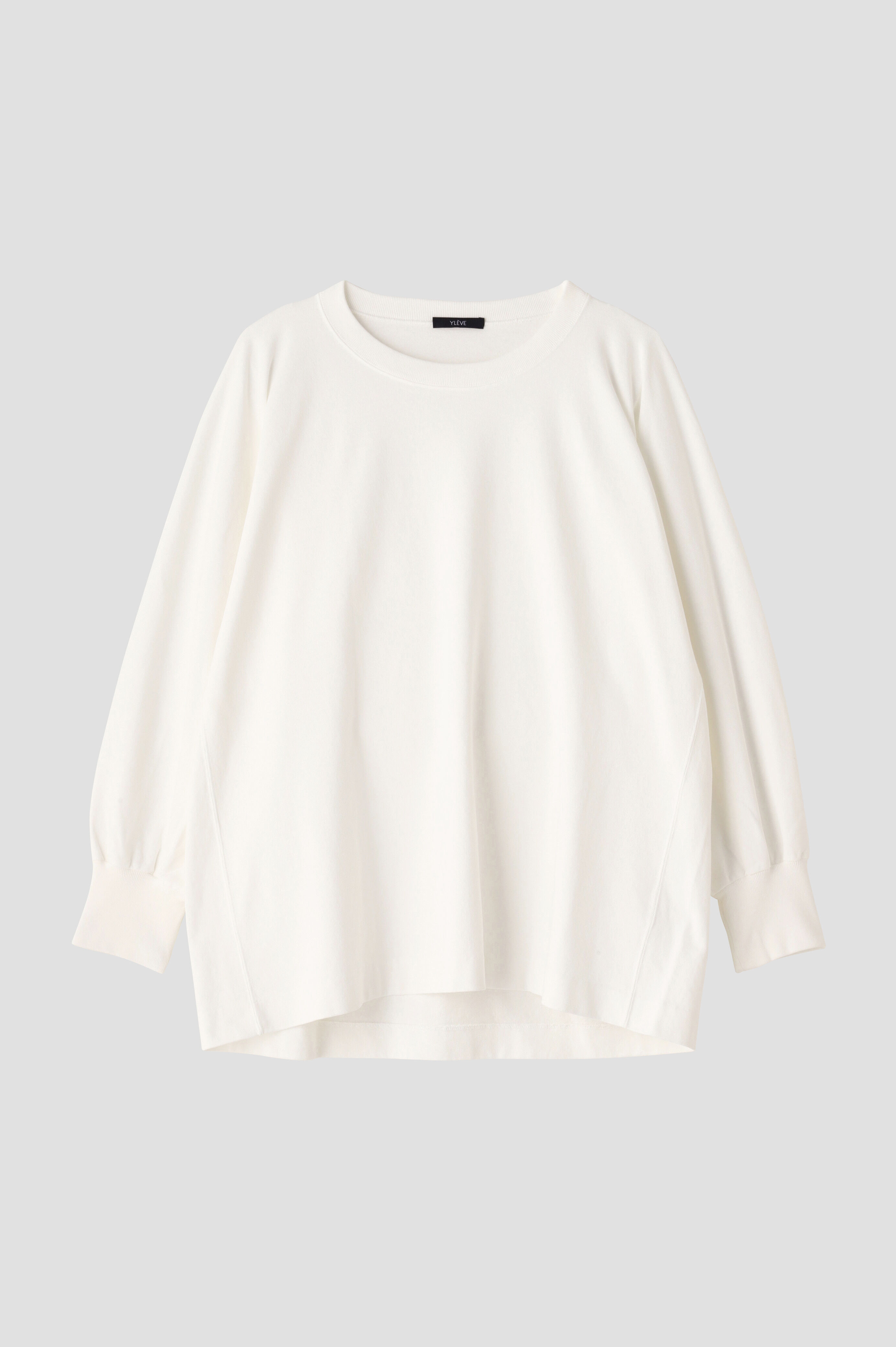 YLEVE 「YLEVE / OPEN END COTTON PIGMENT DYE PULL OVER」|Tシャツ・カットソー|ホワイト