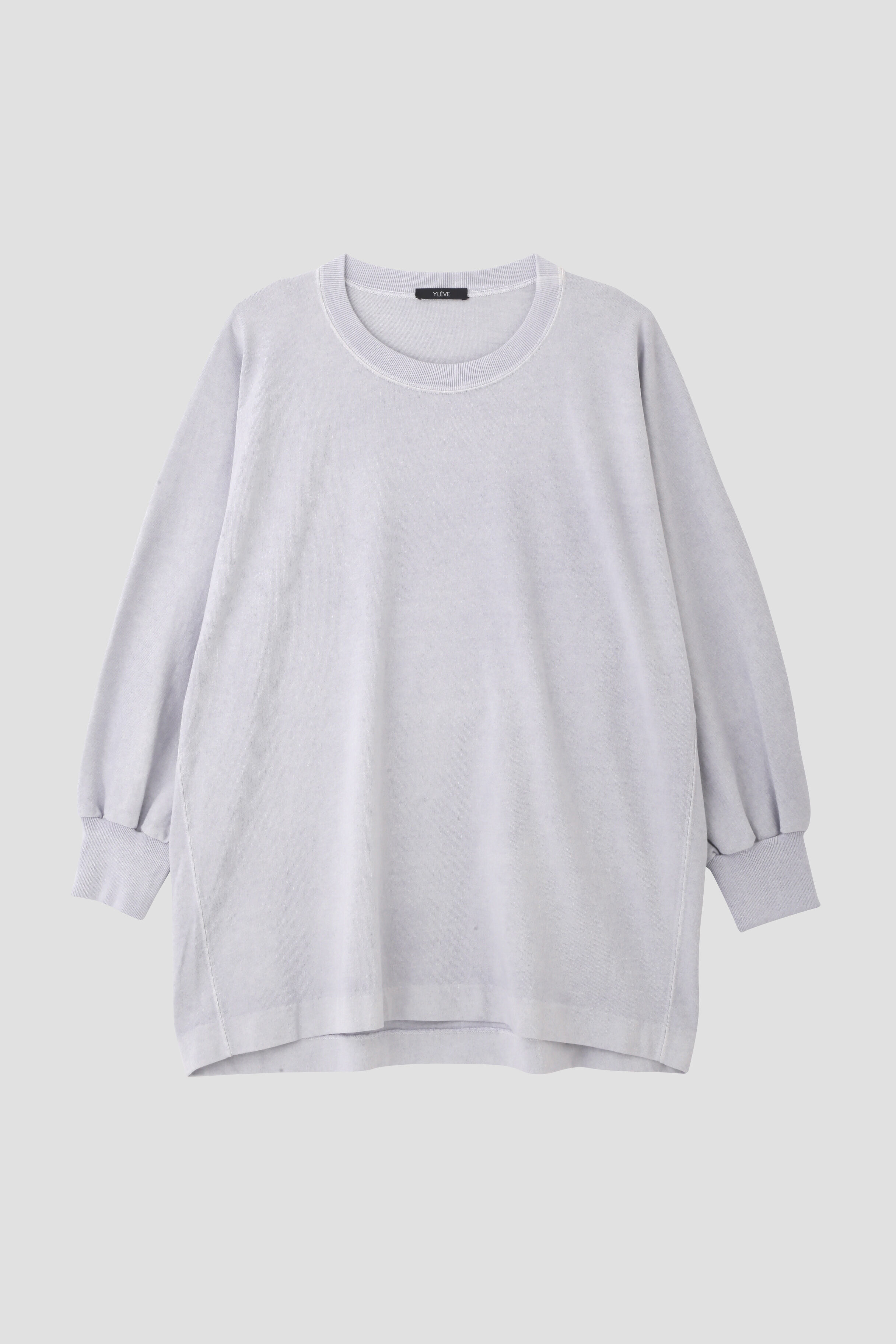 YLEVE 「YLEVE / OPEN END COTTON PIGMENT DYE PULL OVER」|Tシャツ・カットソー|