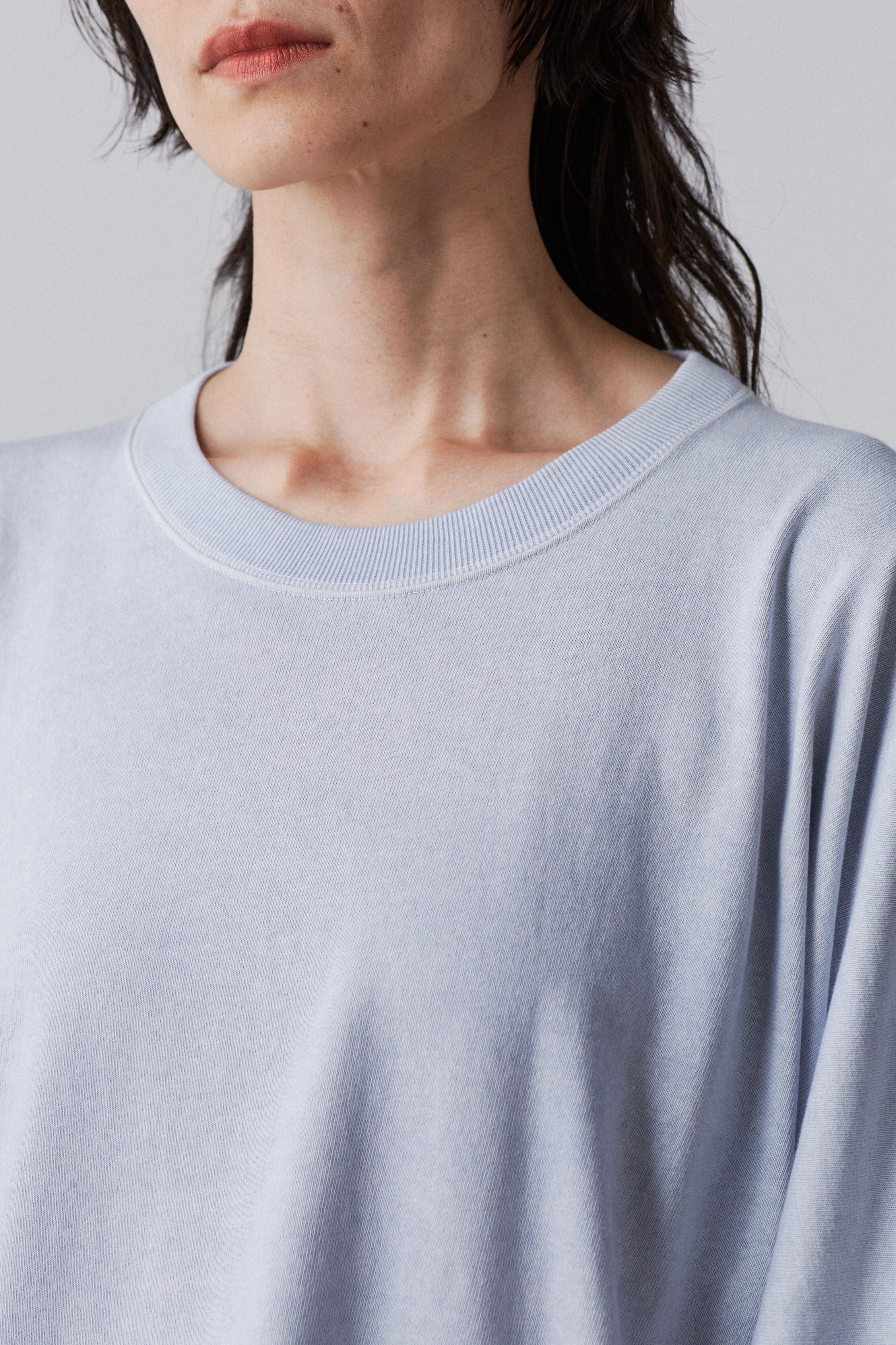 YLEVE 「YLEVE / OPEN END COTTON PIGMENT DYE PULL OVER」|Tシャツ・カットソー|