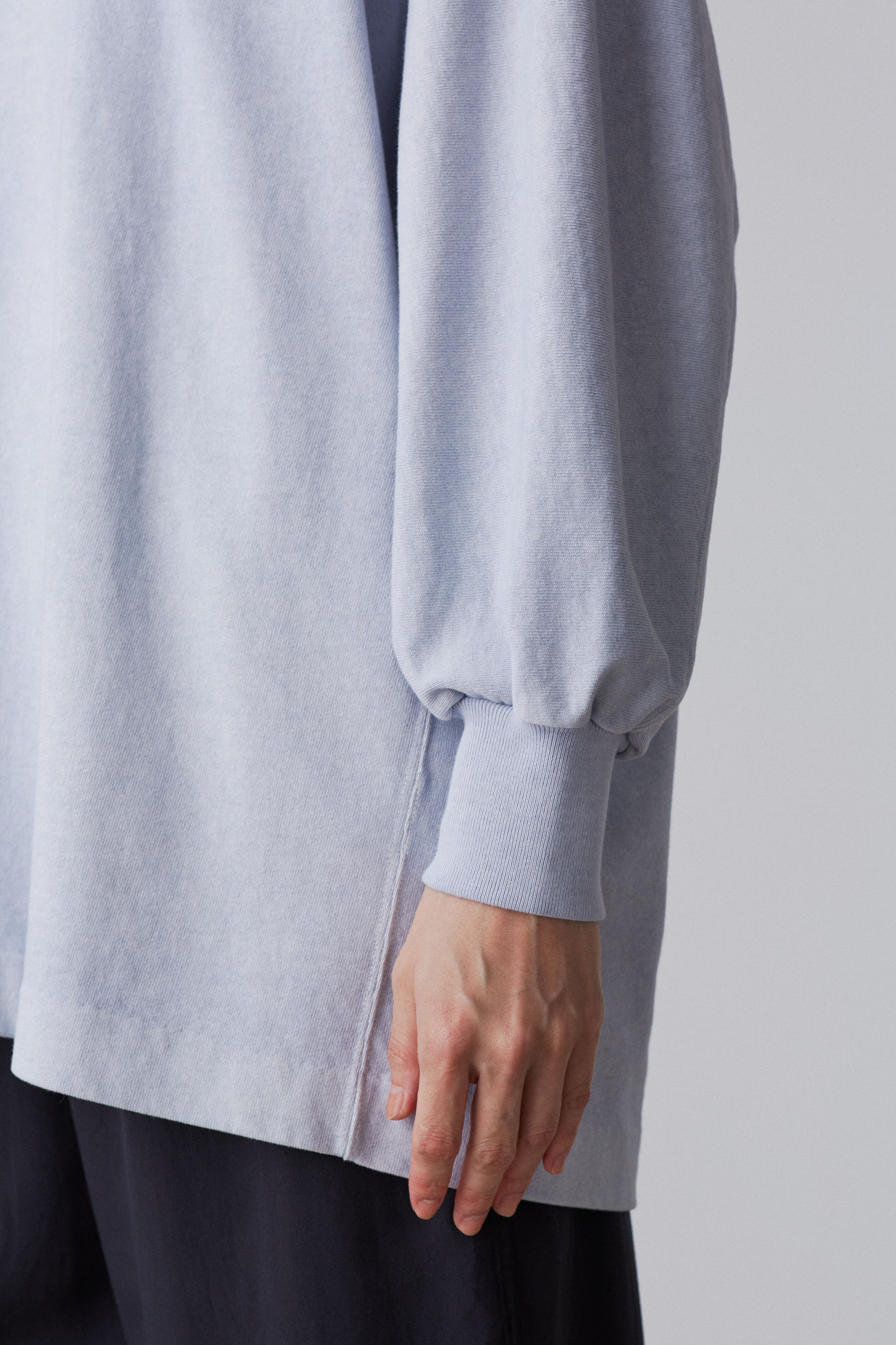 YLEVE 「YLEVE / OPEN END COTTON PIGMENT DYE PULL OVER」|Tシャツ・カットソー|