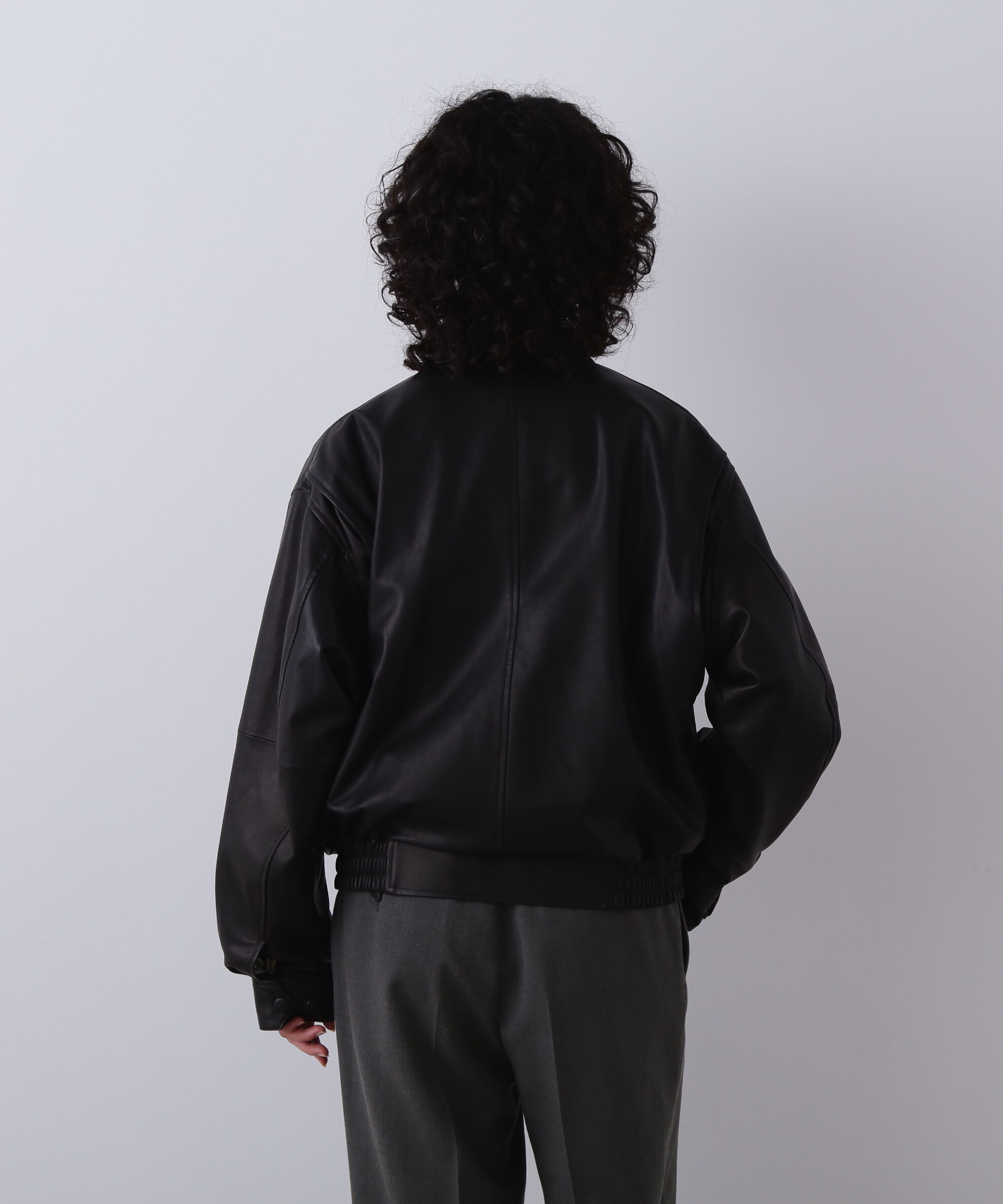 YLEVE 「YLEVE / SHEEP LEATHER ZIP BLOUSON」|ブルゾン・スタジャン|
