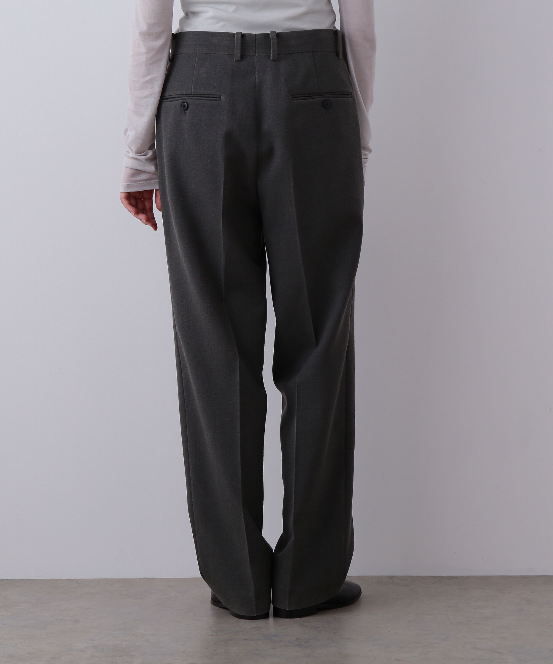 YLEVE 「YLEVE / VINTAGE PIGMENTDYE WOOL TROUSERS」|その他|