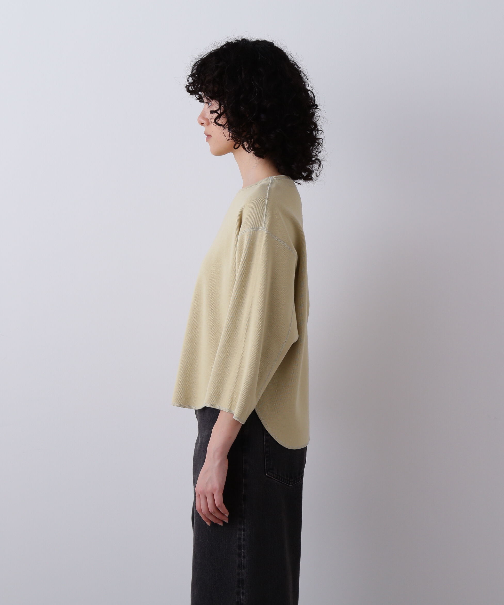 YLEVE 「YLEVE / COTTON RIB PULLOVER」|Tシャツ・カットソー|