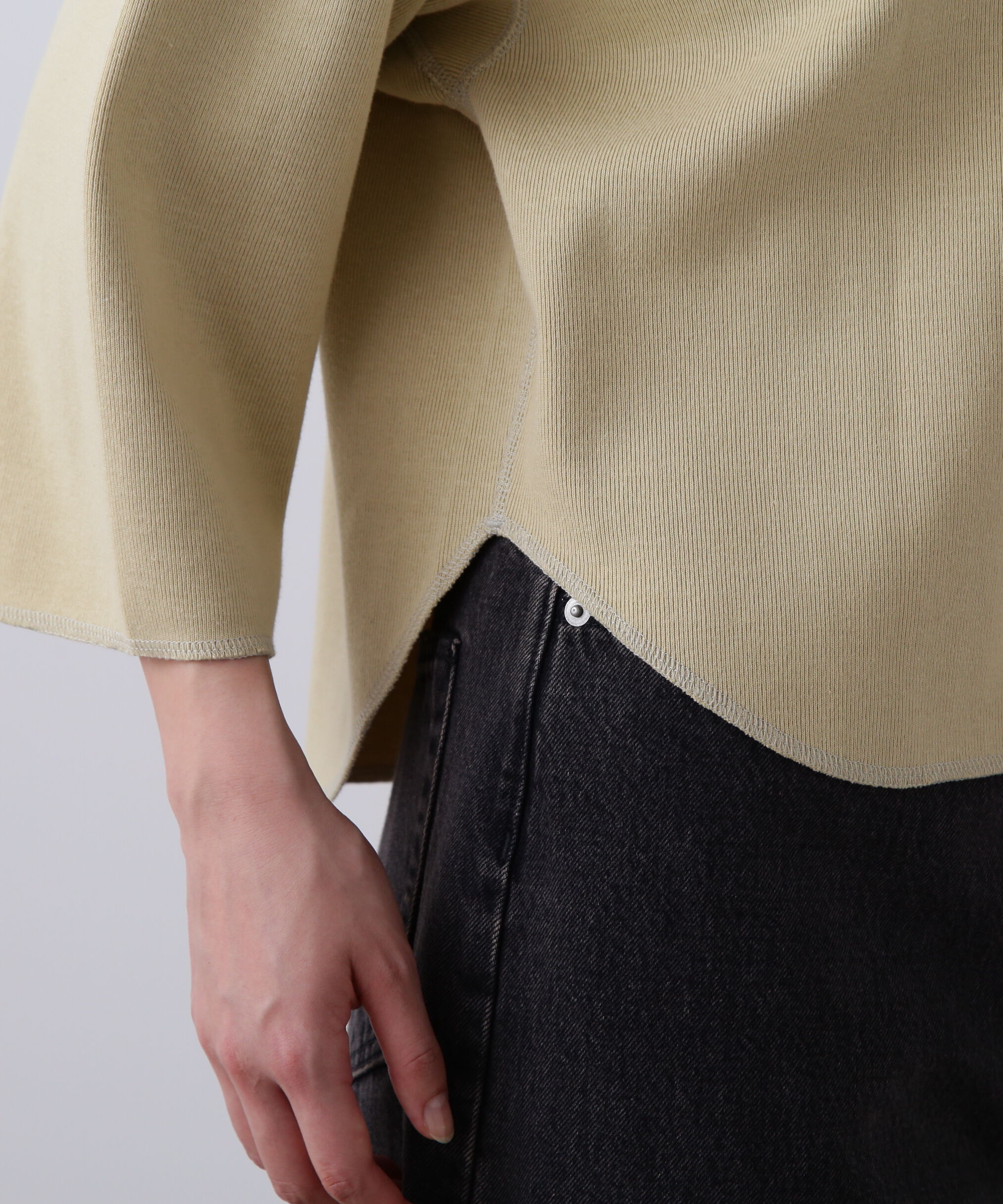 YLEVE 「YLEVE / COTTON RIB PULLOVER」|Tシャツ・カットソー|