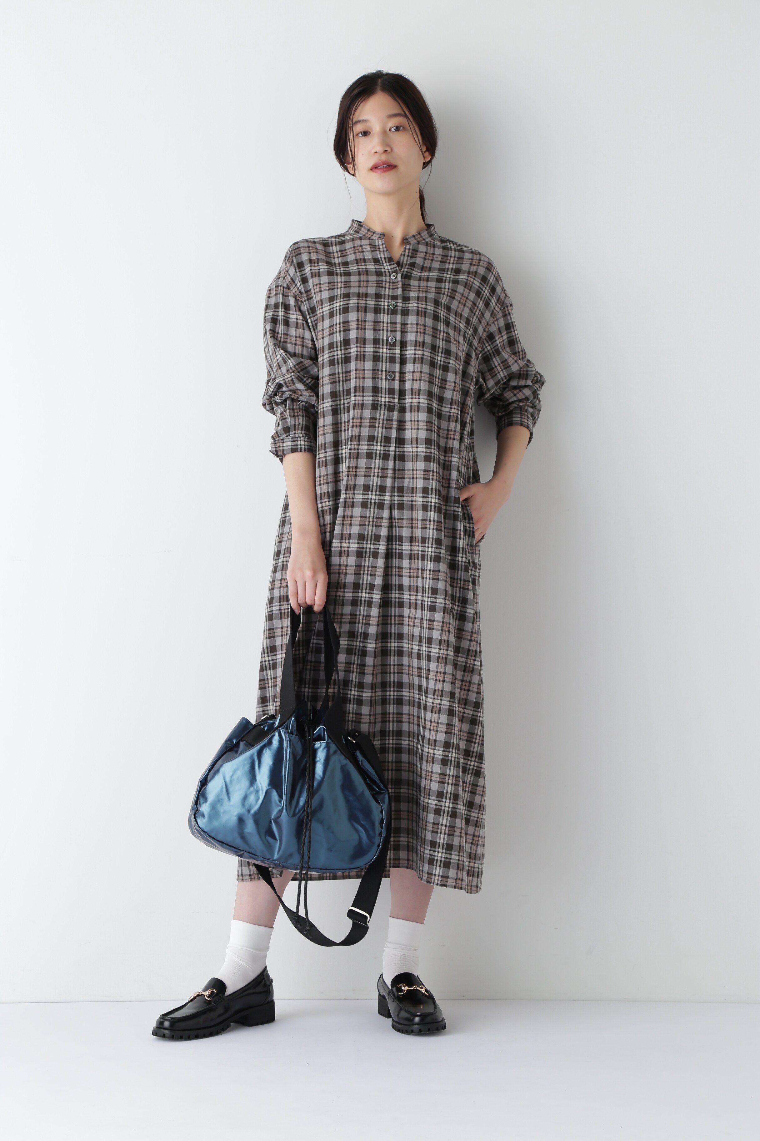  「◆オリジナルチェックシャツワンピース」|ワンピース|