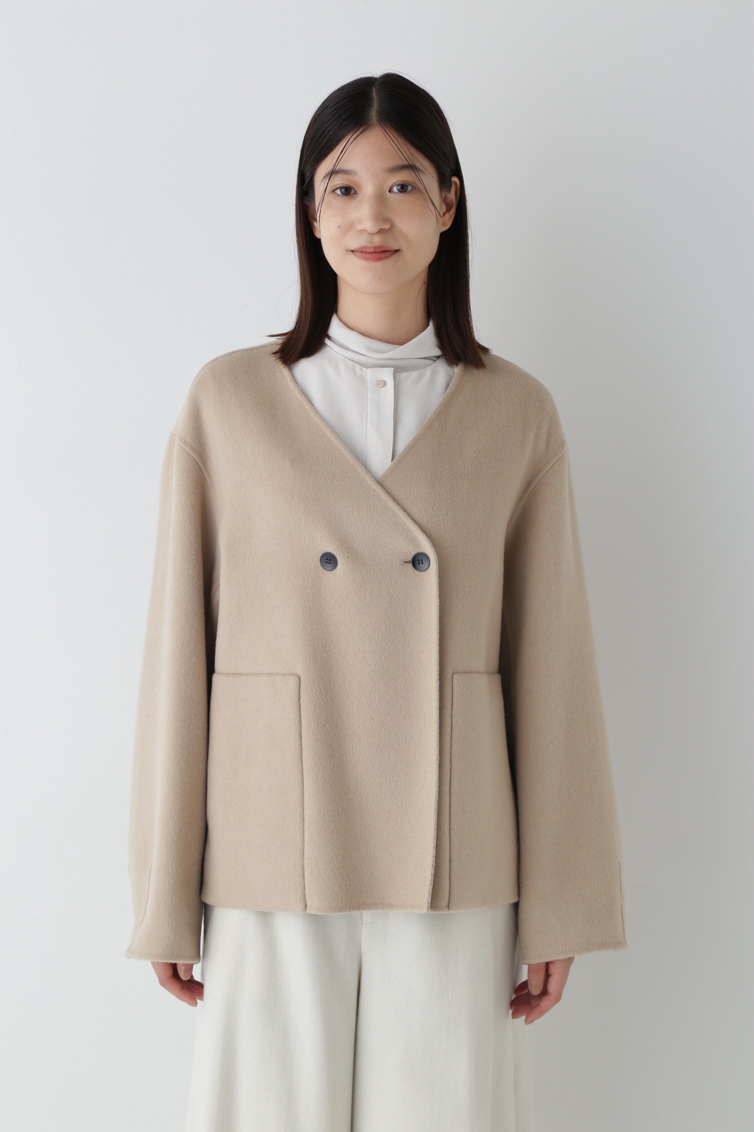  「◆リバーショートジャケットブルゾン」|ブルゾン・スタジャン|