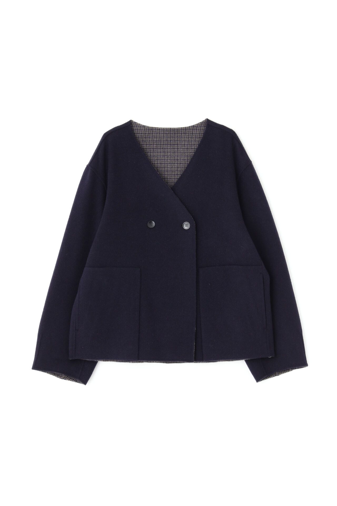  「◆リバーショートジャケットブルゾン」|ブルゾン・スタジャン|