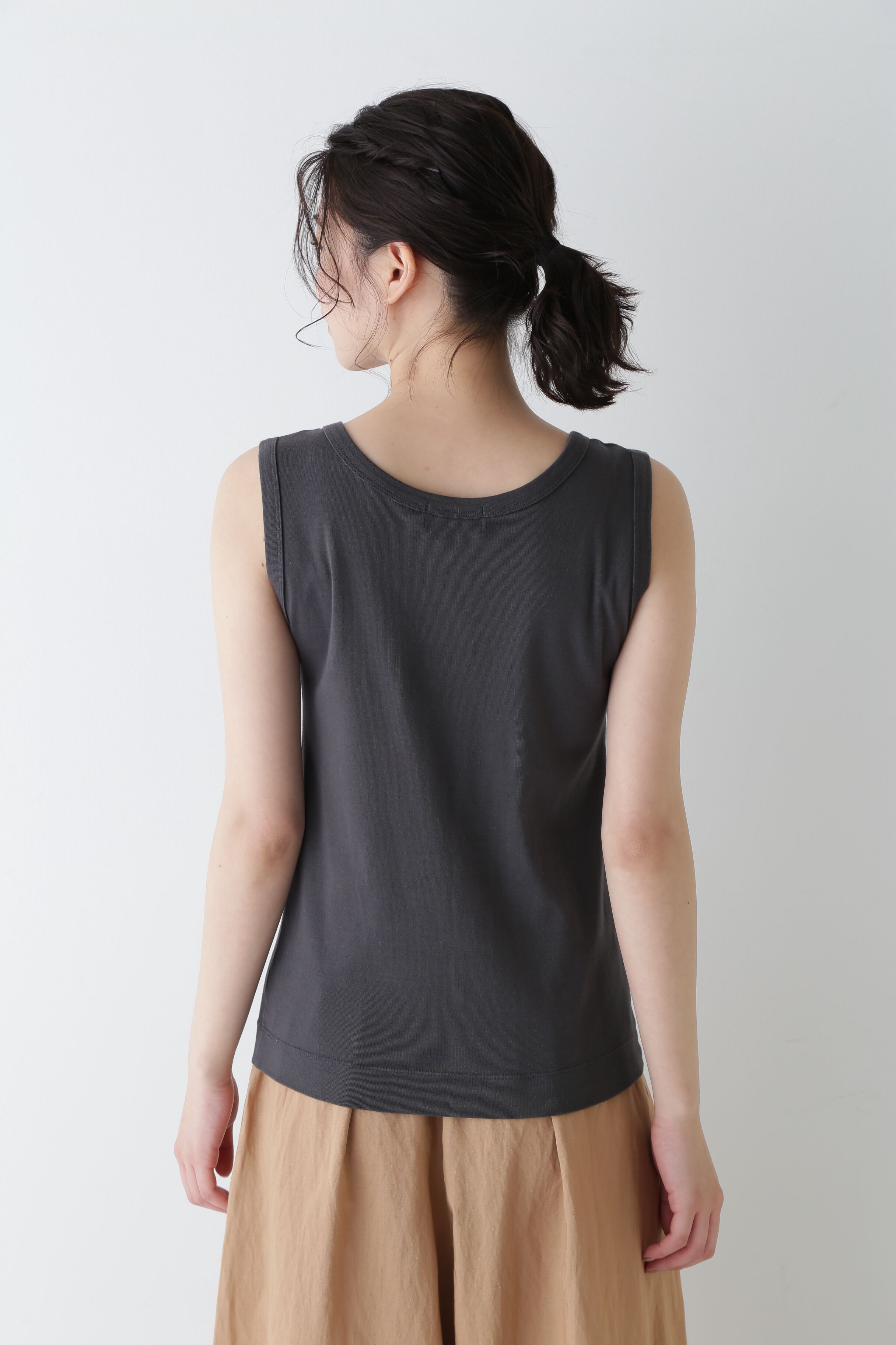  「オーガニックコットンタンクトップ」|Tシャツ・カットソー|