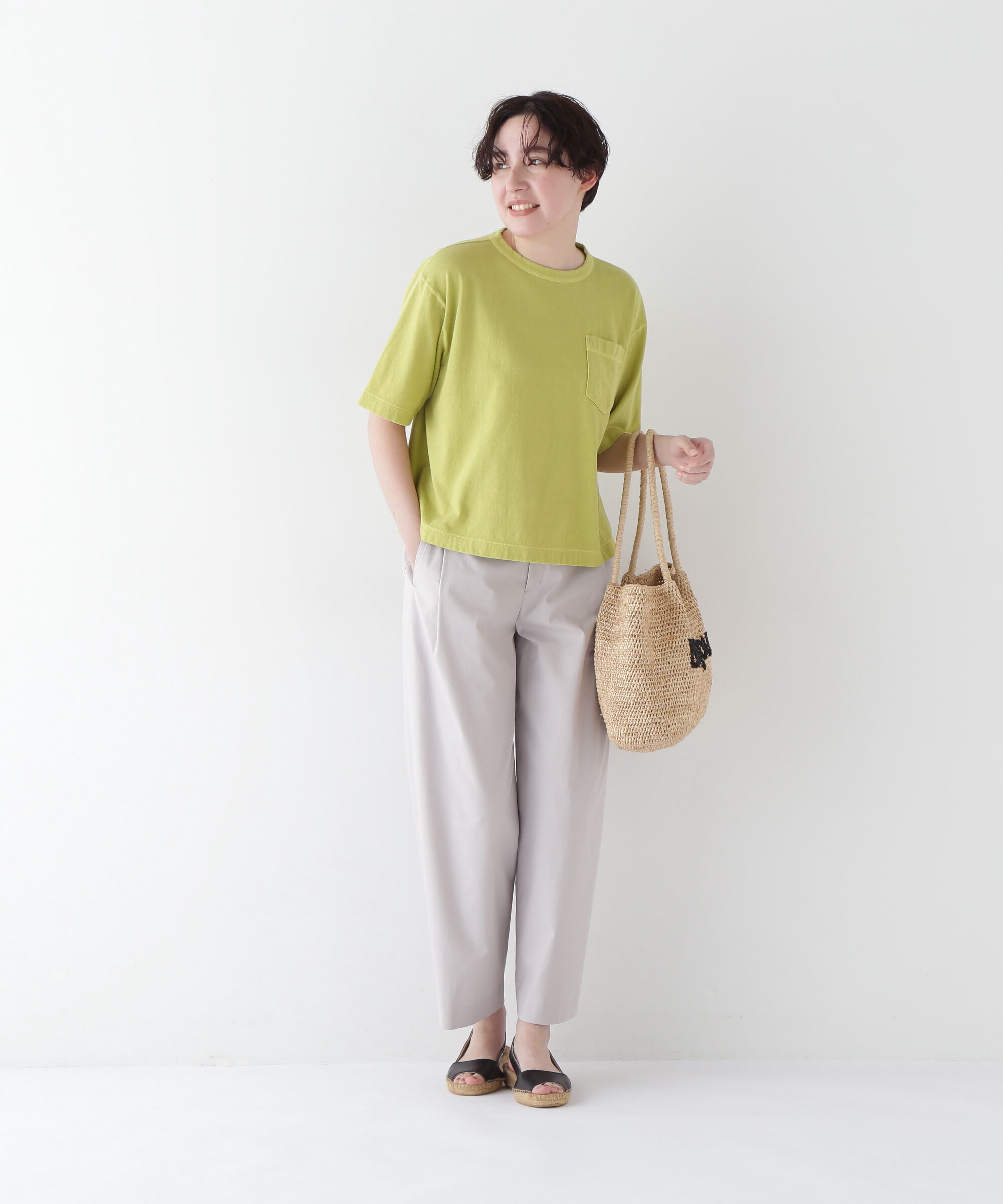  「◆ラフィ天竺製品染めＴシャツ」|Tシャツ・カットソー|