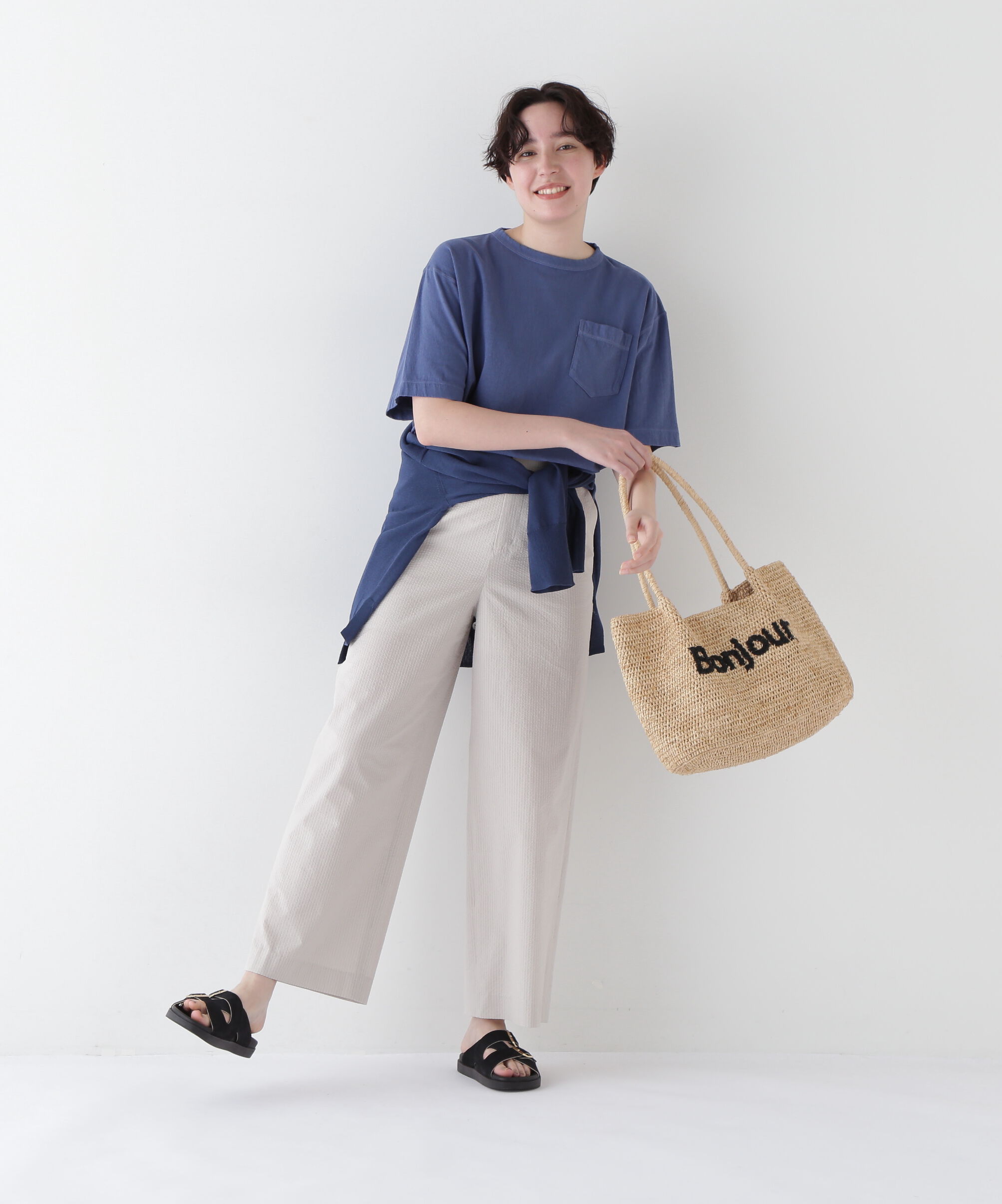  「◆ラフィ天竺製品染めＴシャツ」|Tシャツ・カットソー|