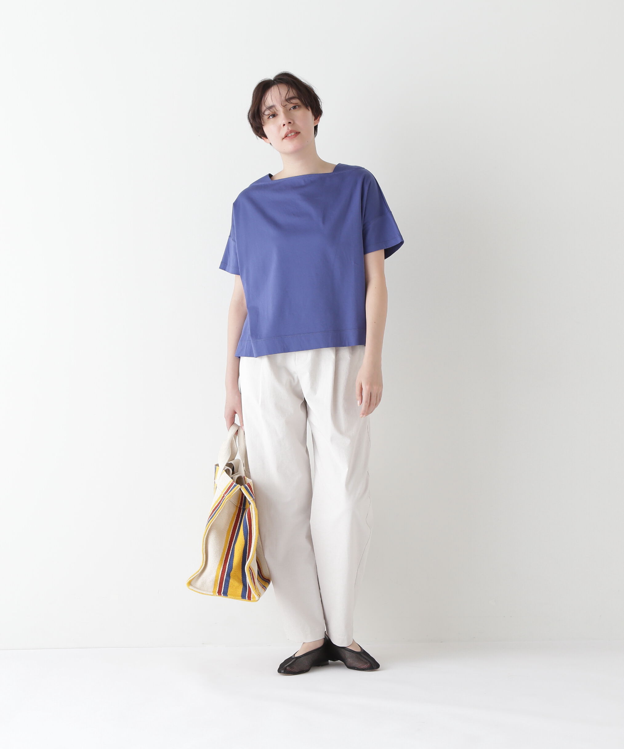  「◆【汗ジミ軽減】バック刺繍ロゴプルオーバー」|Tシャツ・カットソー|