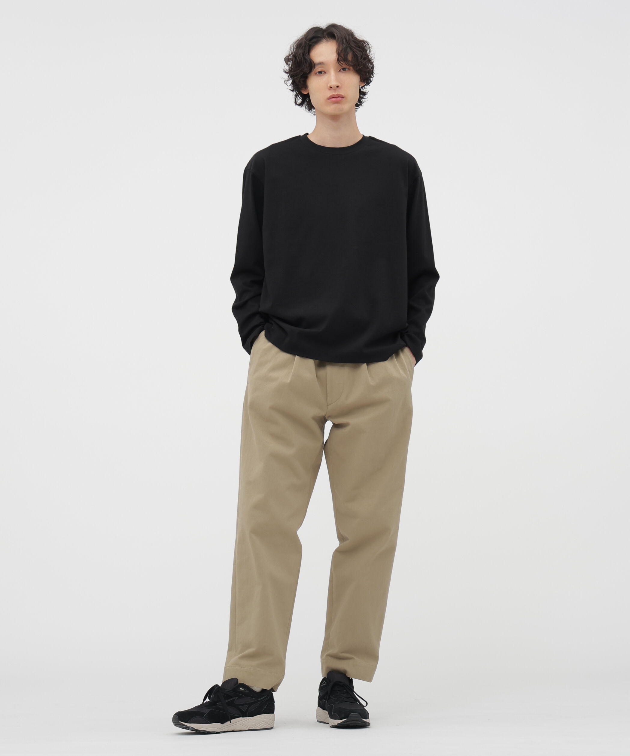 MARGARET HOWELL「PLAIN COTTON JERSEY TOP」|Tシャツ・カットソー|