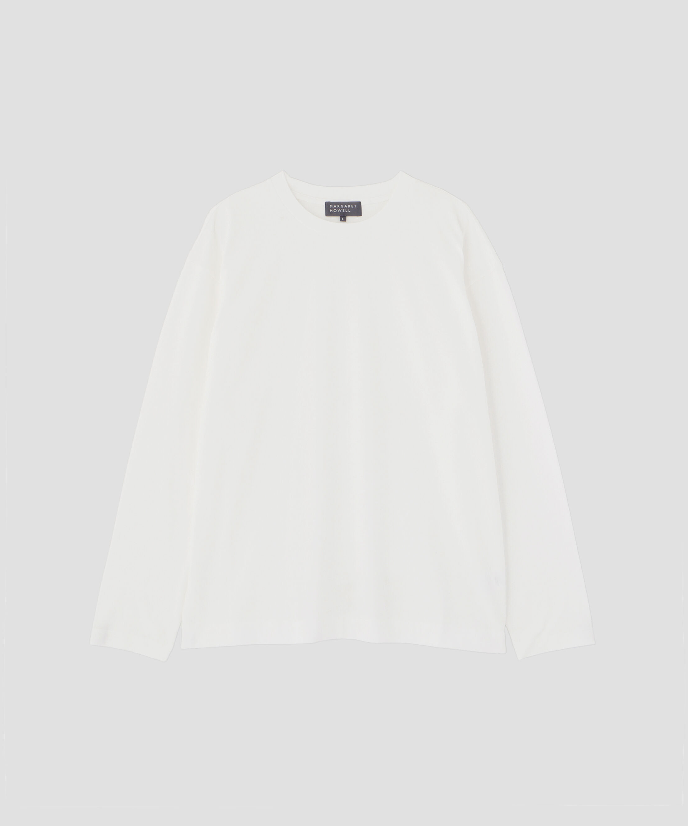 MARGARET HOWELL「PLAIN COTTON JERSEY TOP」|Tシャツ・カットソー|