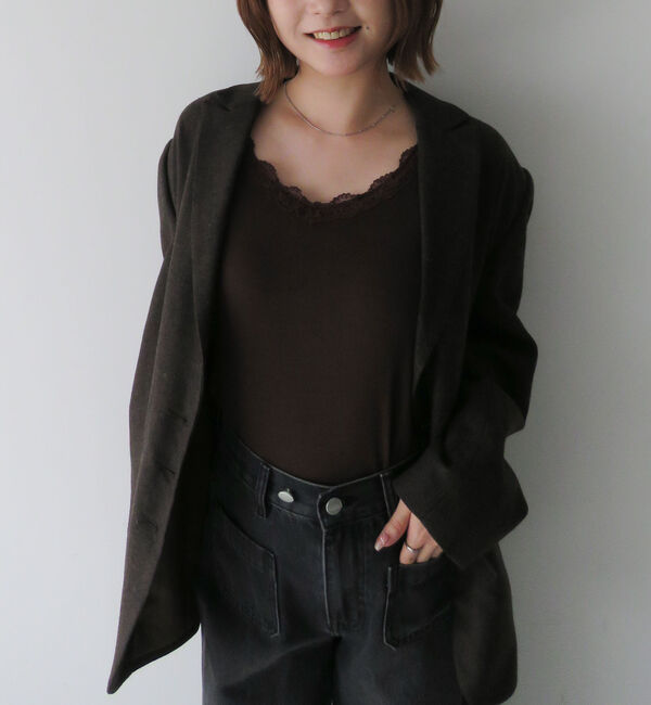 archives「レーストリムタンクトップ」|タンクトップ|