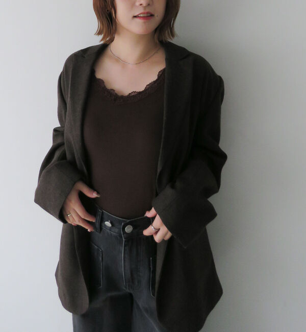 archives「レーストリムタンクトップ」|タンクトップ|