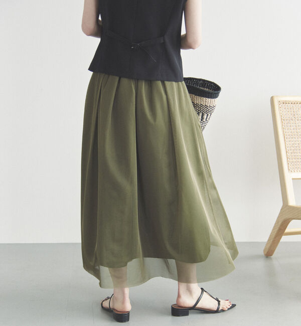 Doux archives「メッシュタックスカート」|スカート|